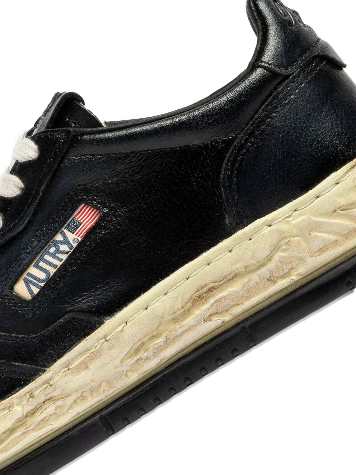 x Maison Mihara Yasuhiro leather sneakers