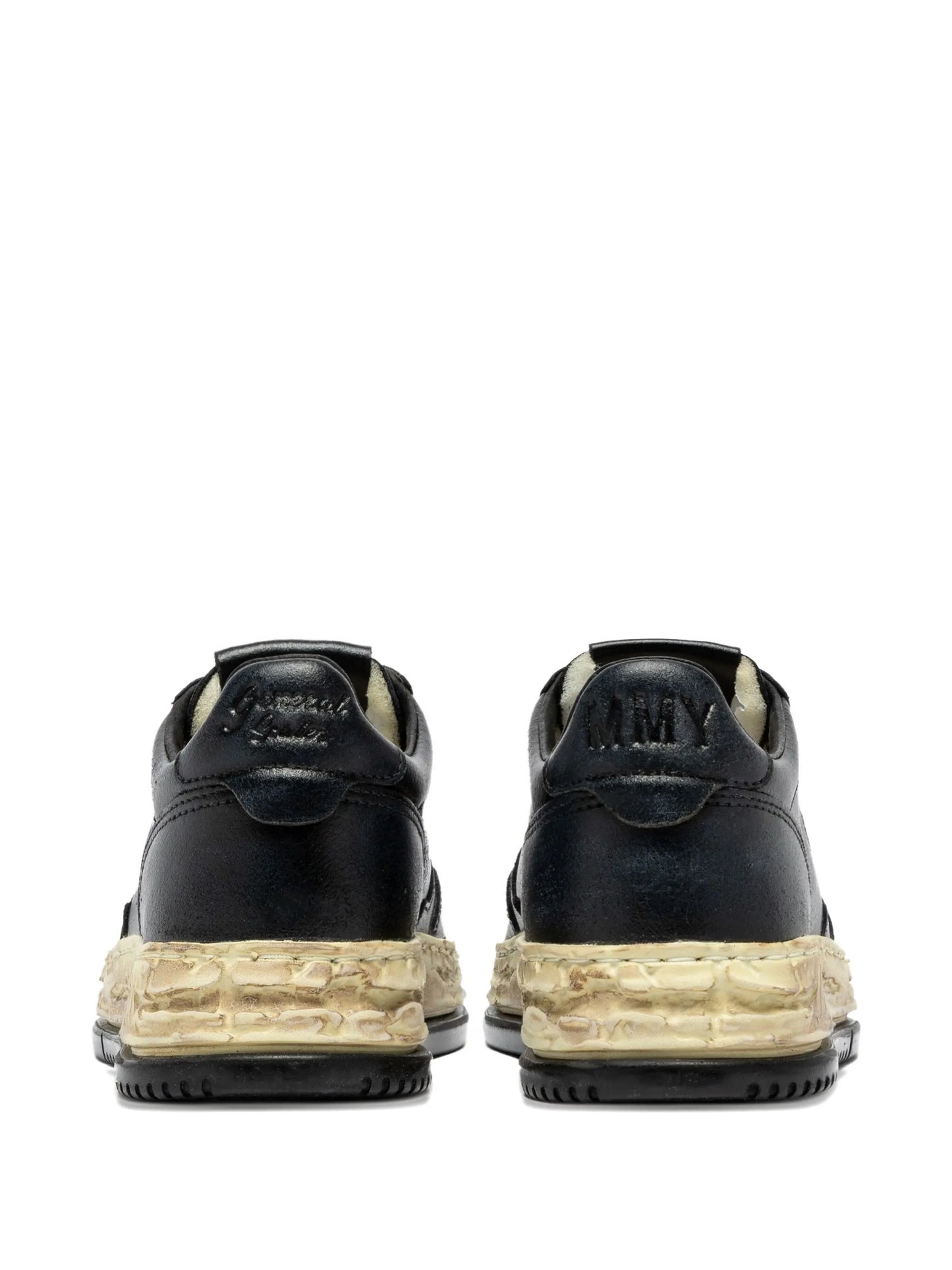 x Maison Mihara Yasuhiro leather sneakers
