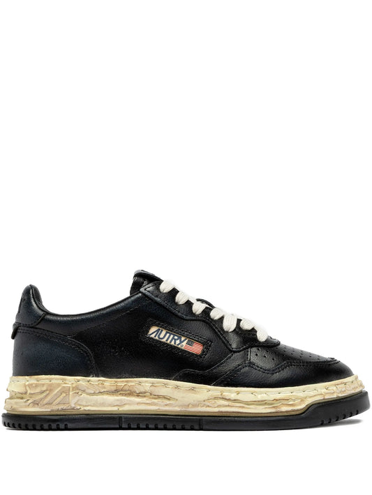 x Maison Mihara Yasuhiro leather sneakers