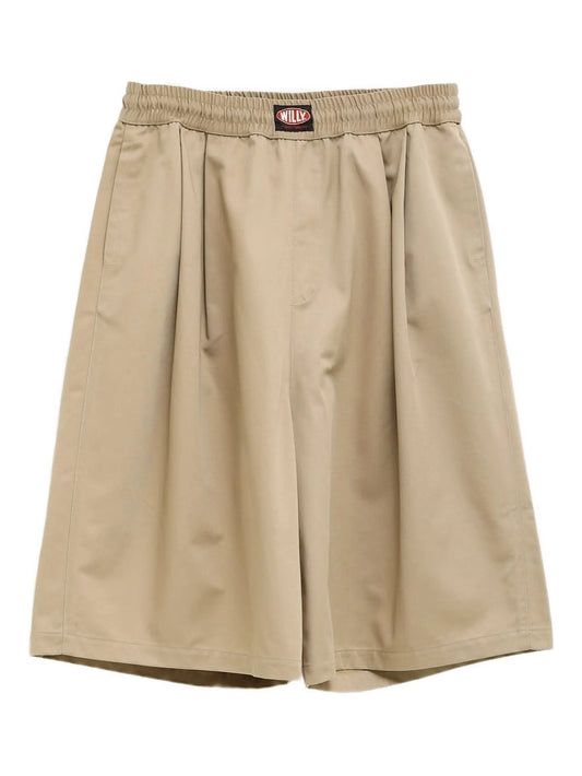 Orale elastic-waistband shorts