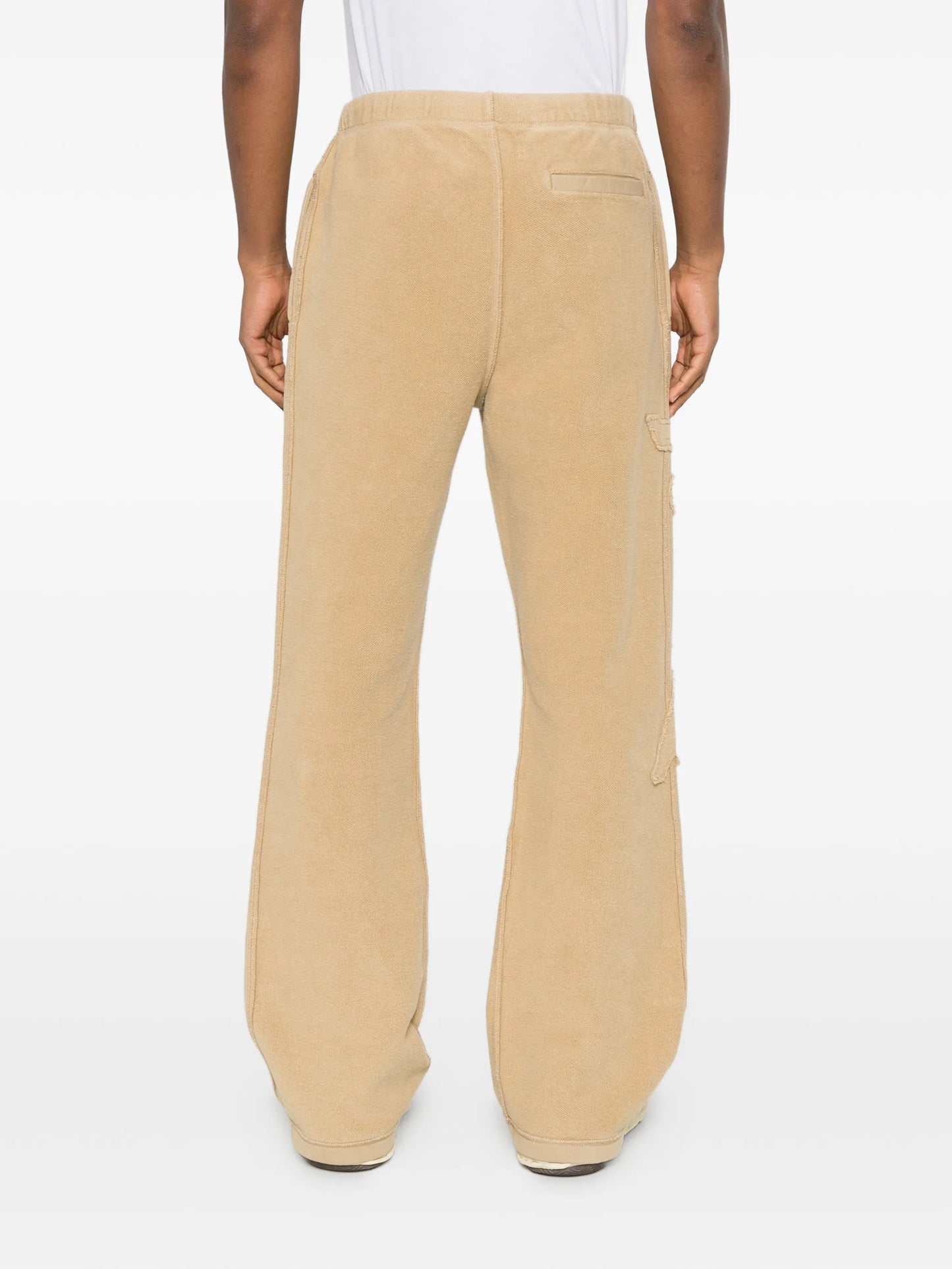 elasticated-waistband track pants