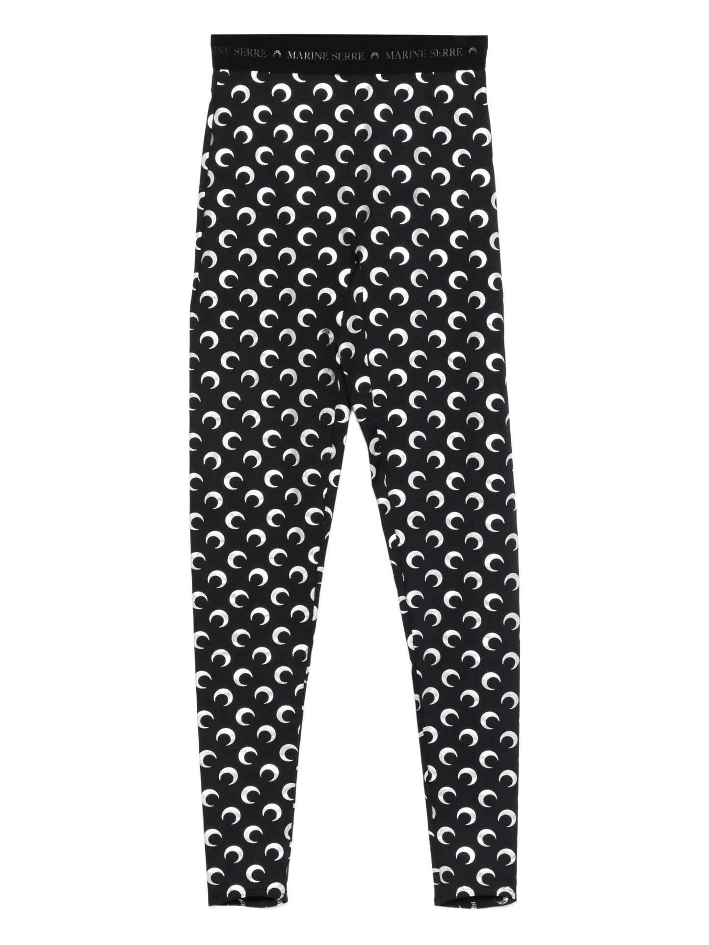 moon foil printed jersey legging