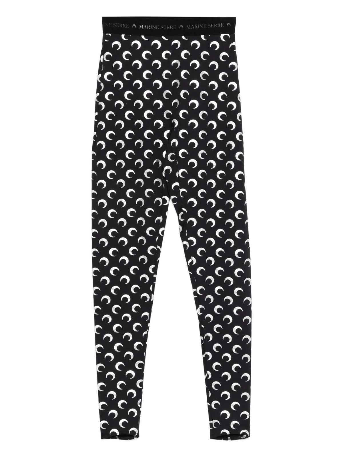 moon foil printed jersey legging