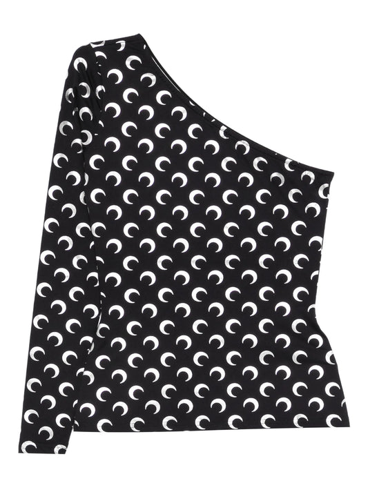 moon-printed asymmetric top