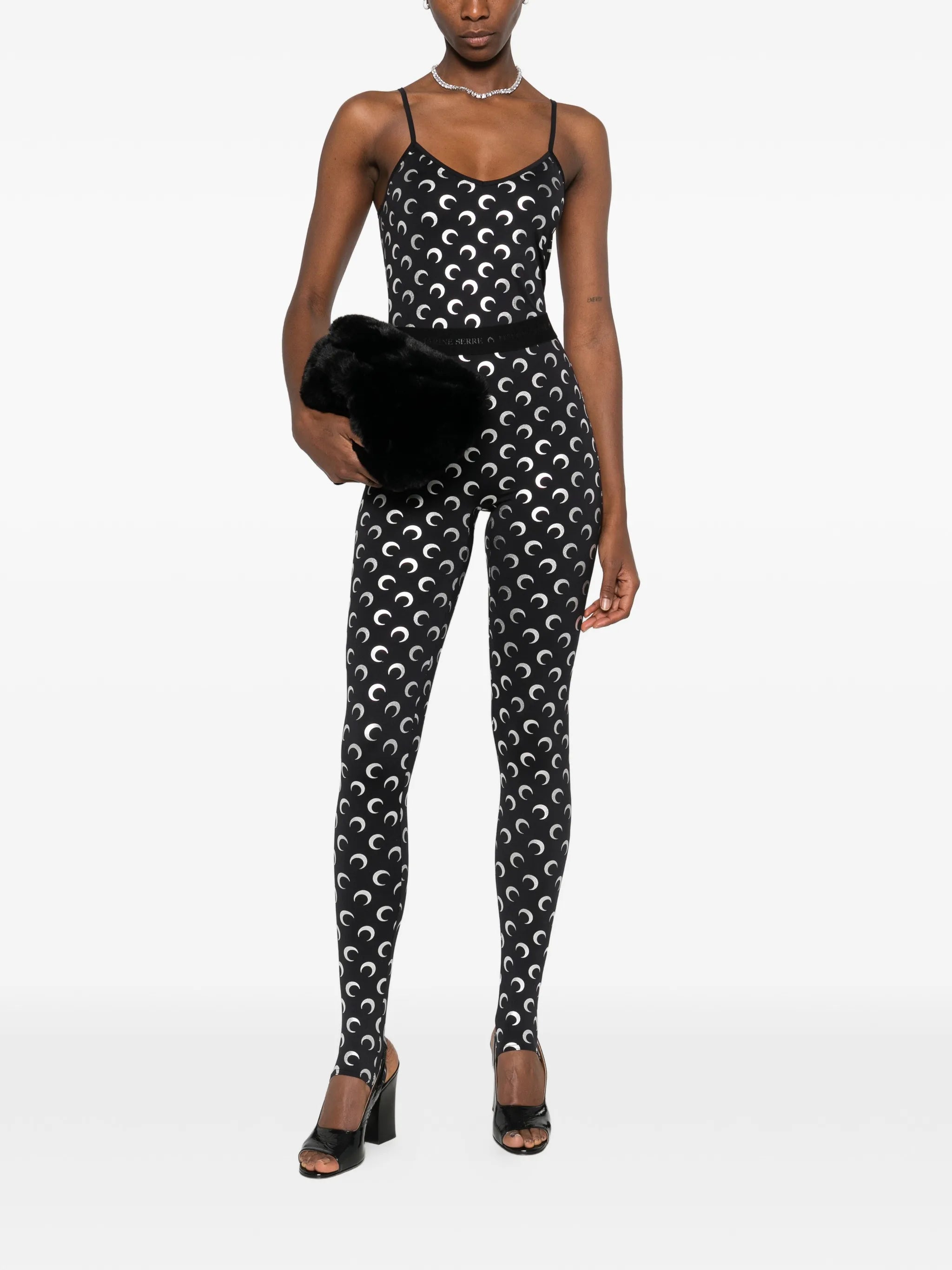 Moon-print top