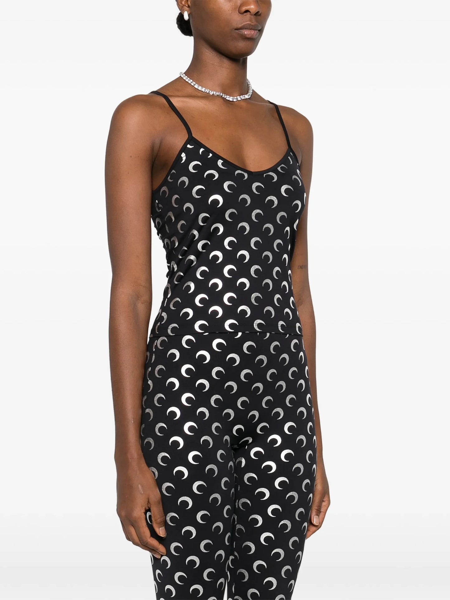 Moon-print top