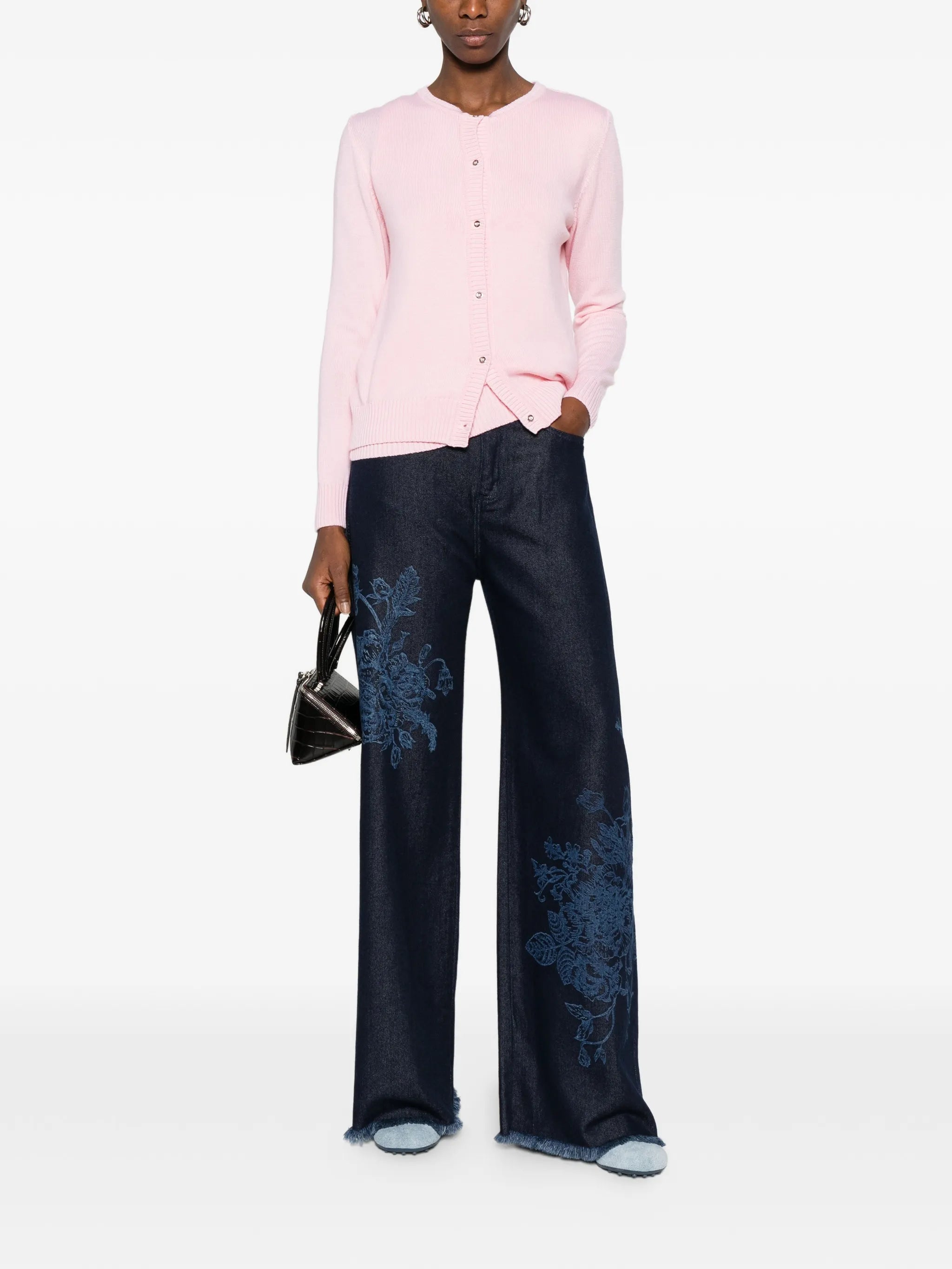 double-layer cardigan