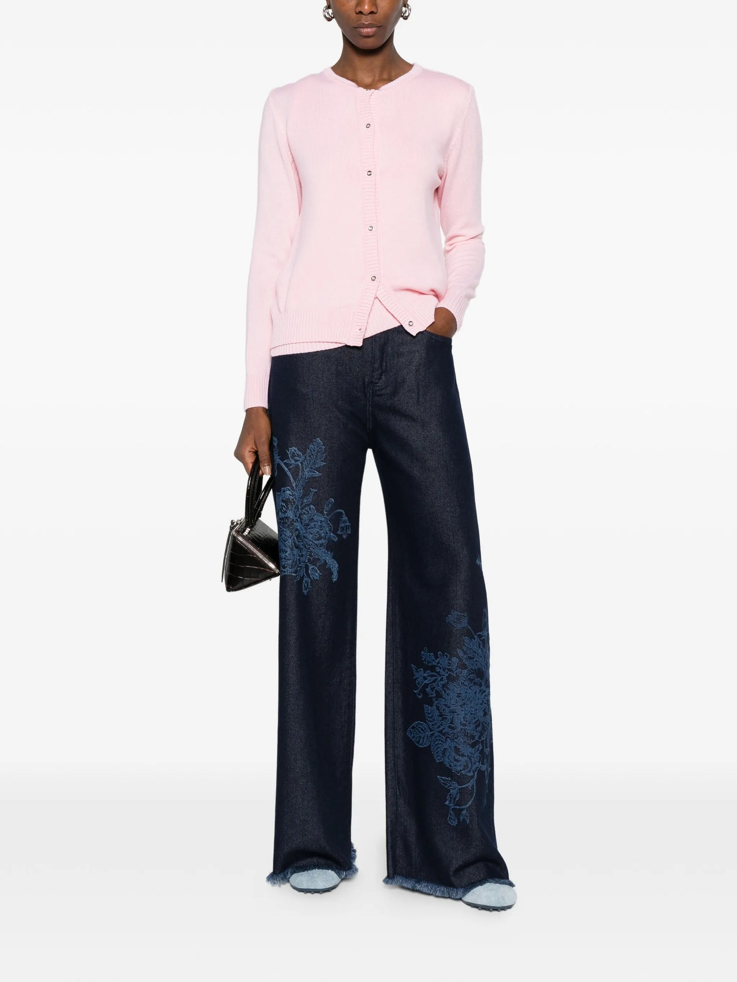 double-layer cardigan