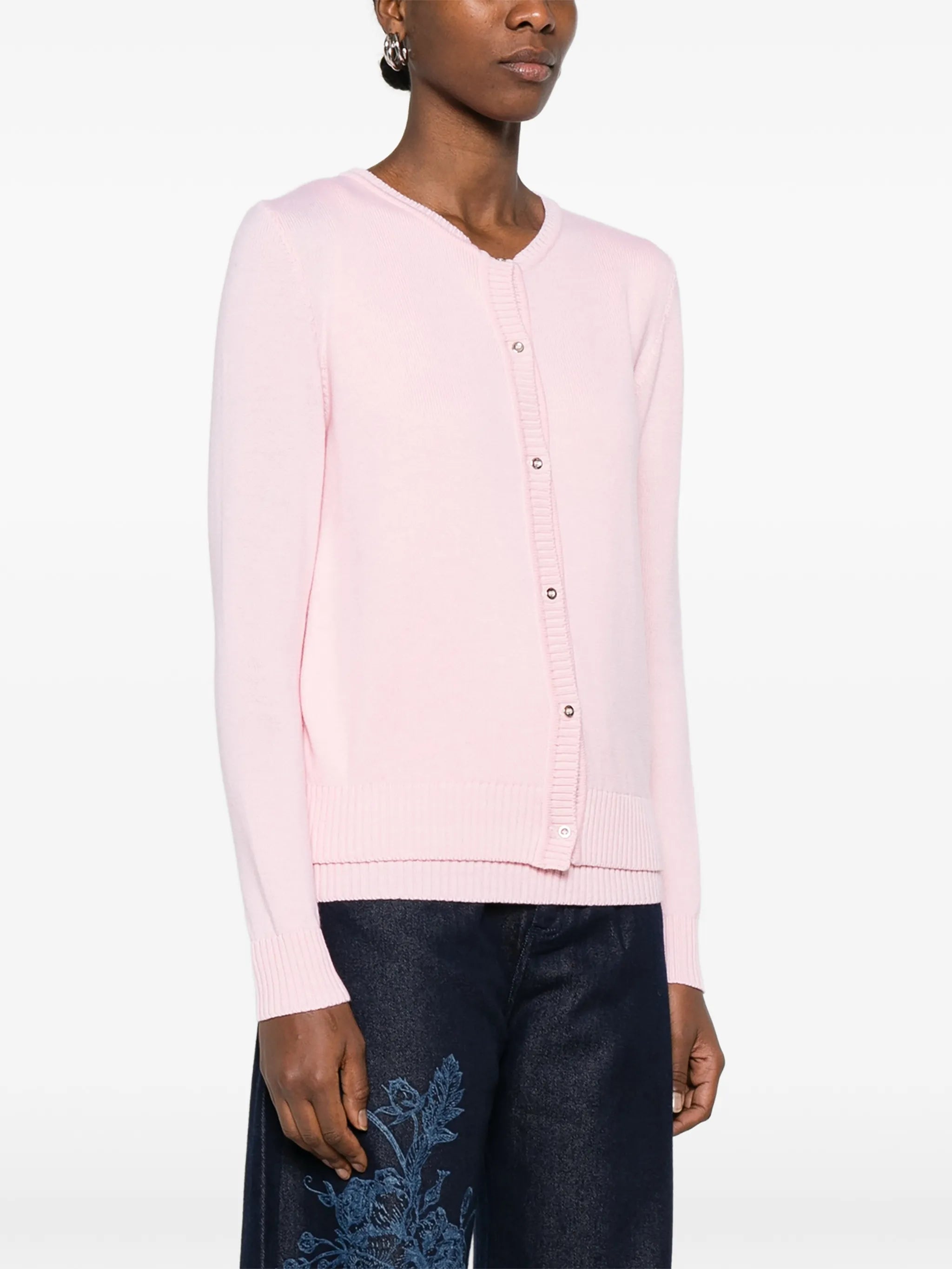 double-layer cardigan