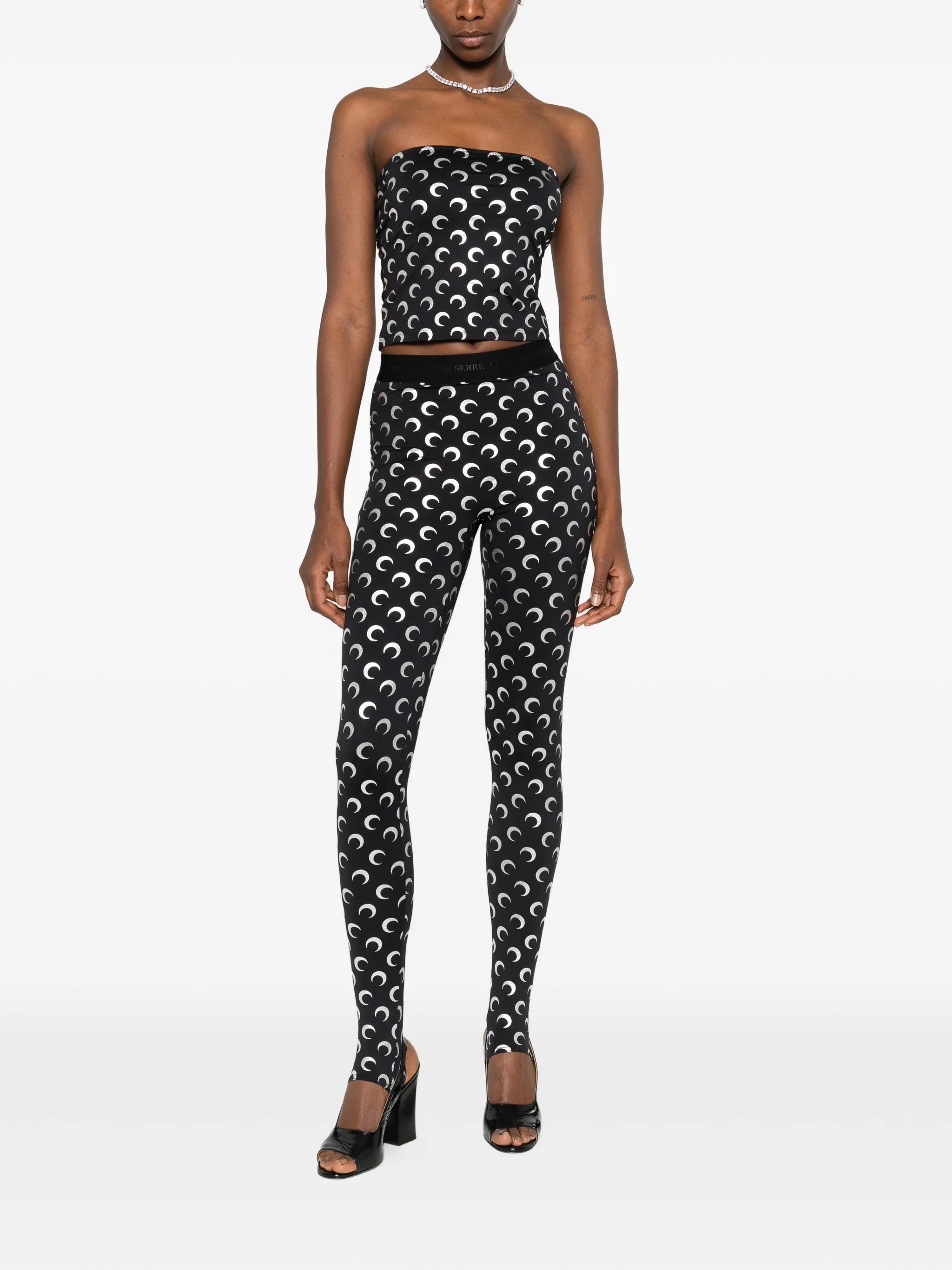 Moon-print top