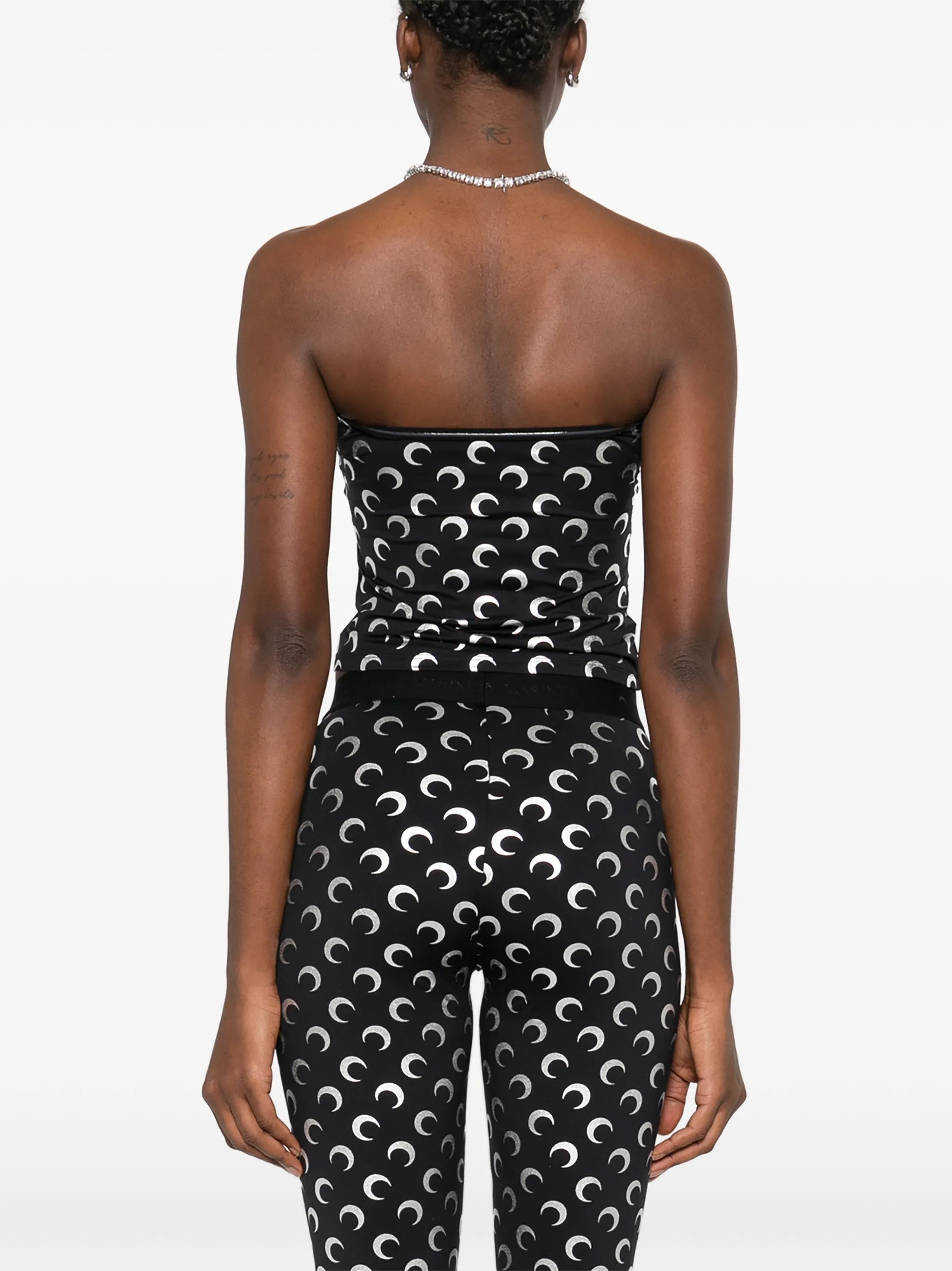 Moon-print top