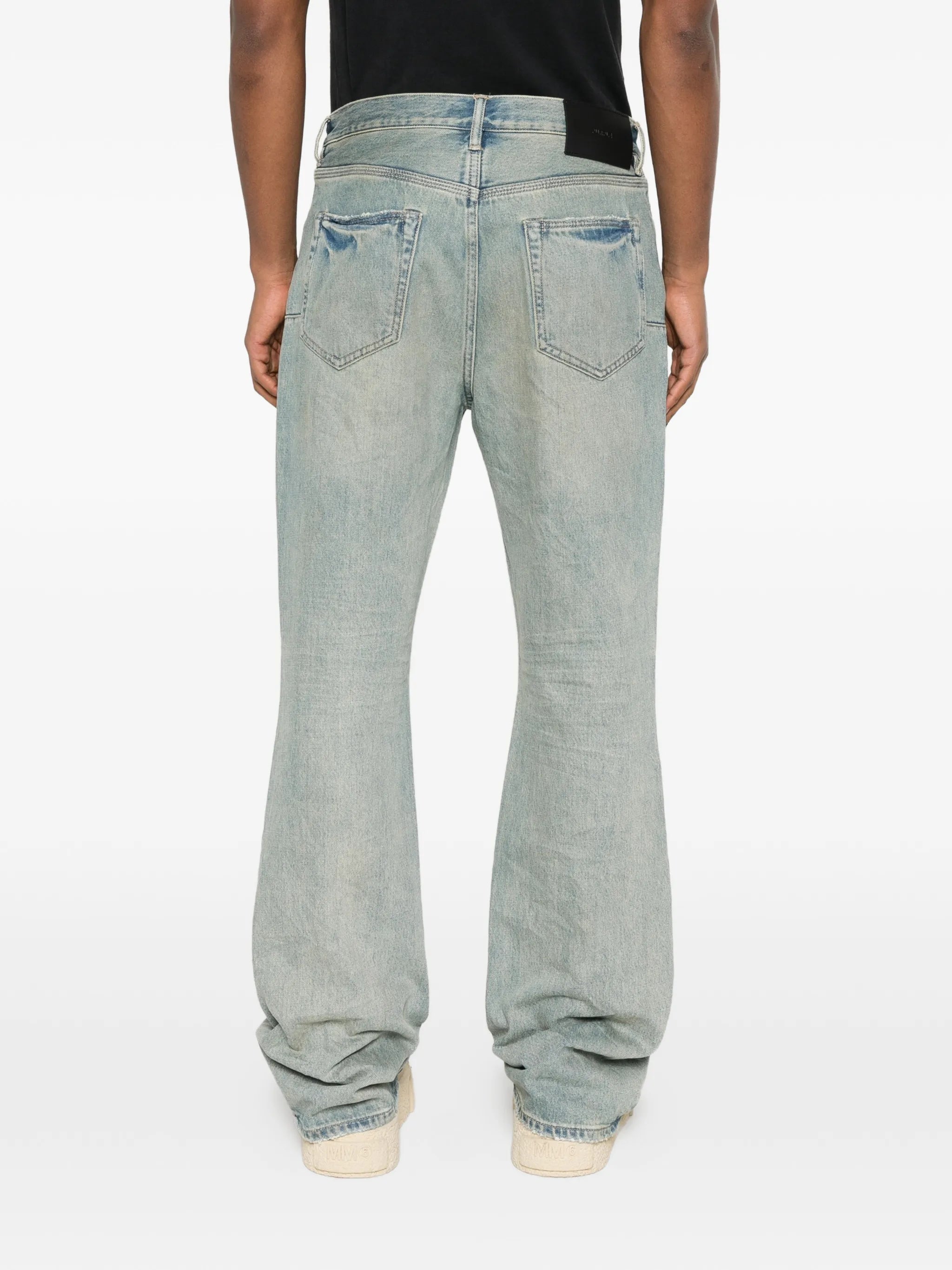 cotton bootcut jeans