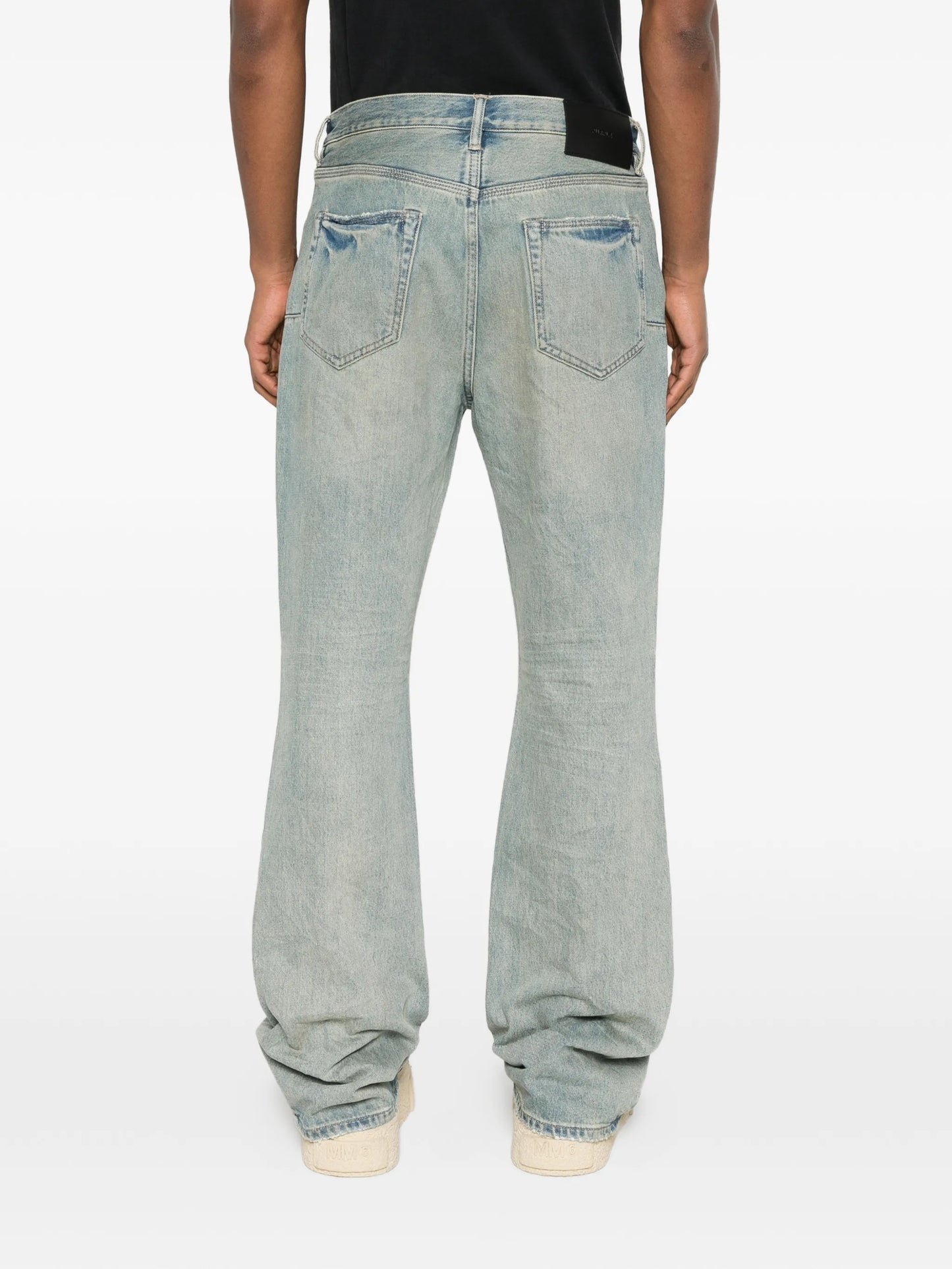 cotton bootcut jeans