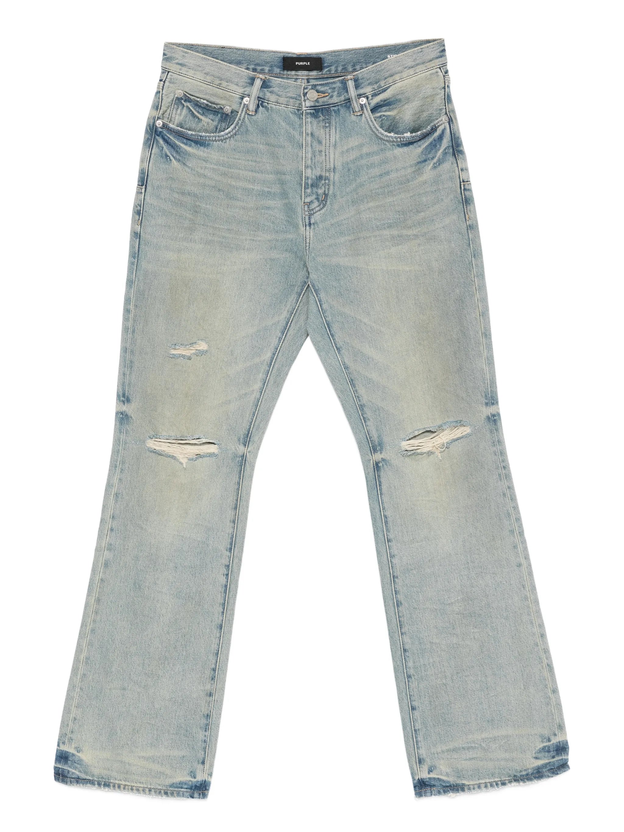 P026 dirty fade down pants