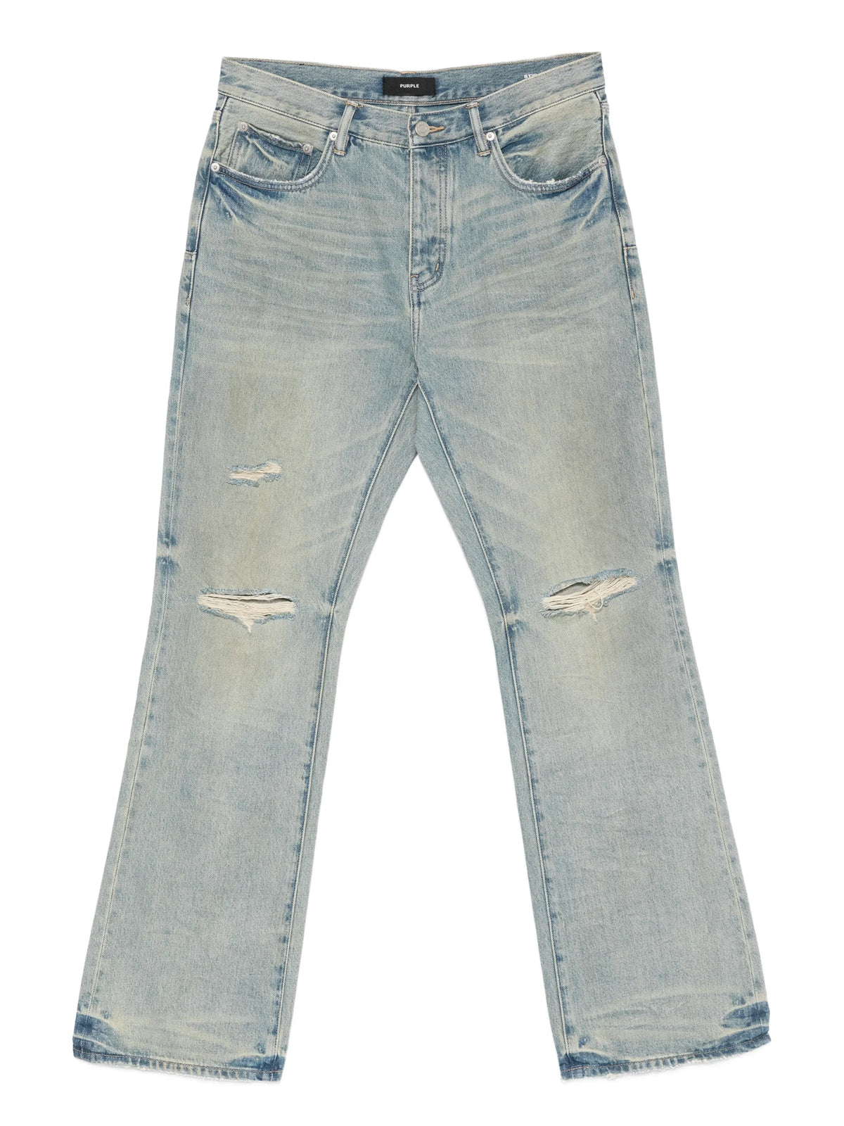 P026 dirty fade down pants