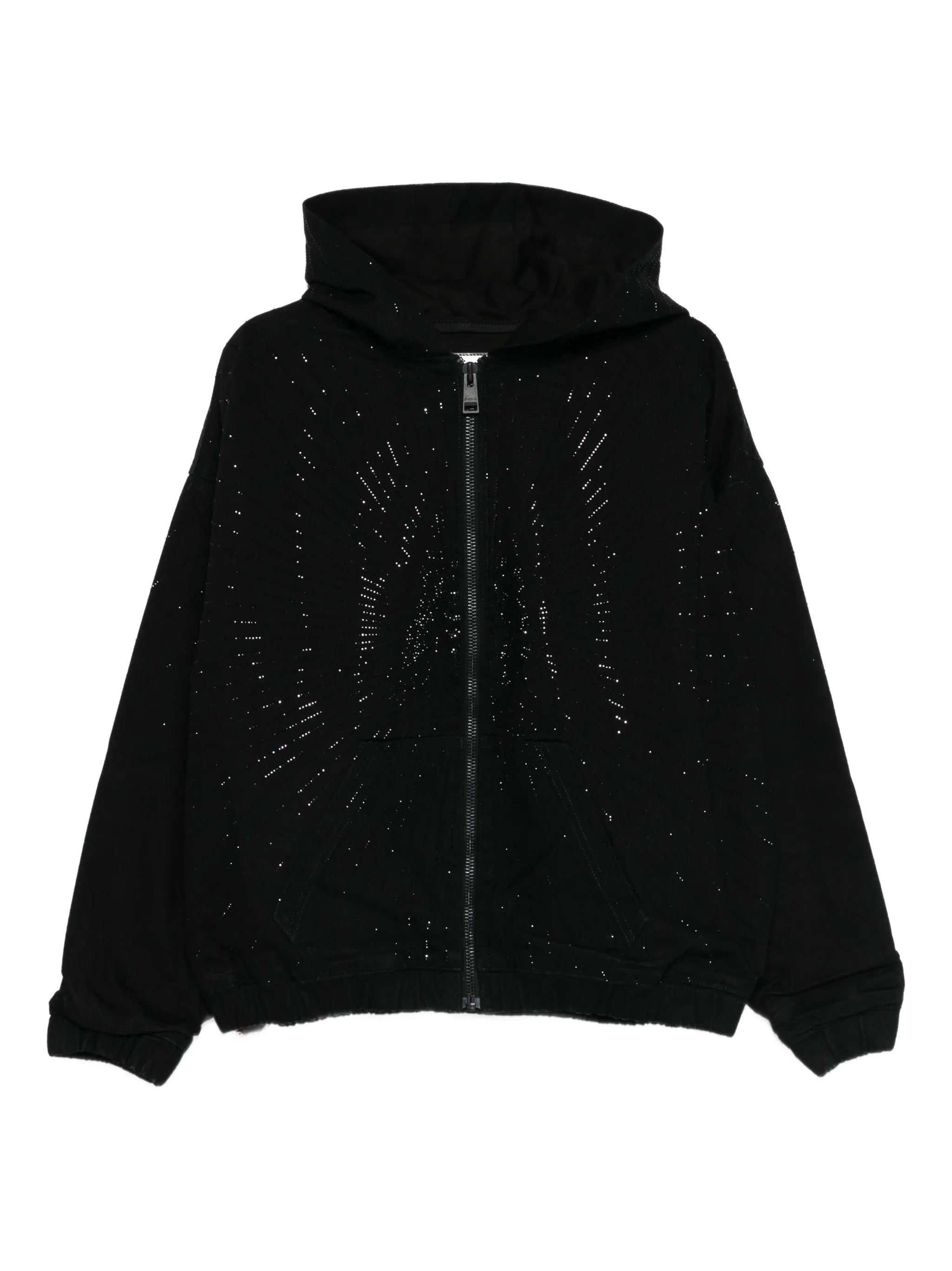 Radial Hotfix zip hooded jacket
