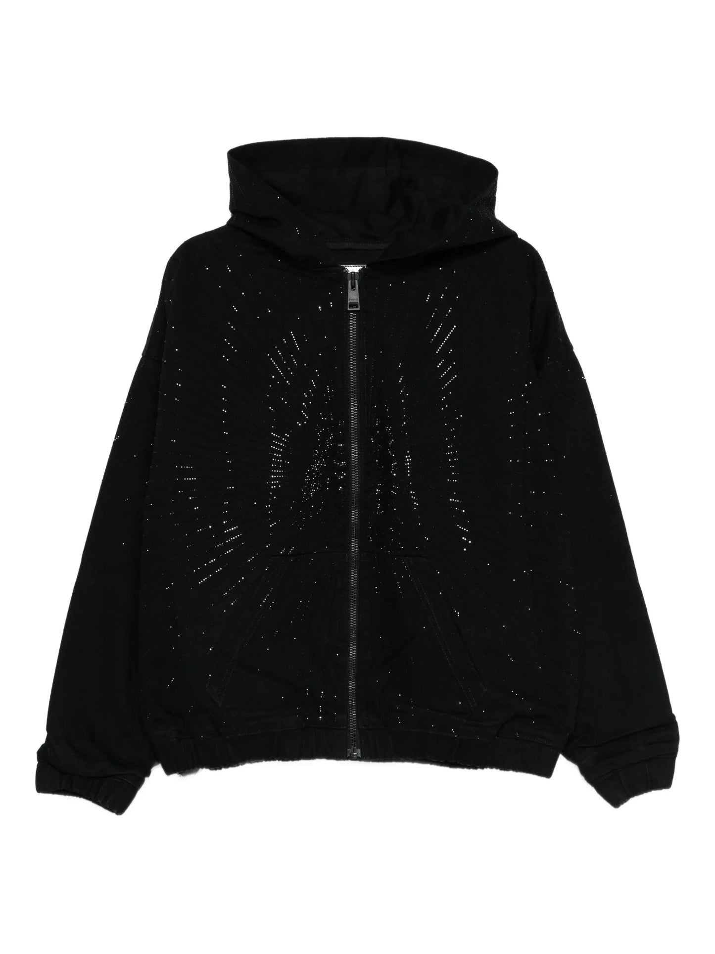 Radial Hotfix zip hooded jacket