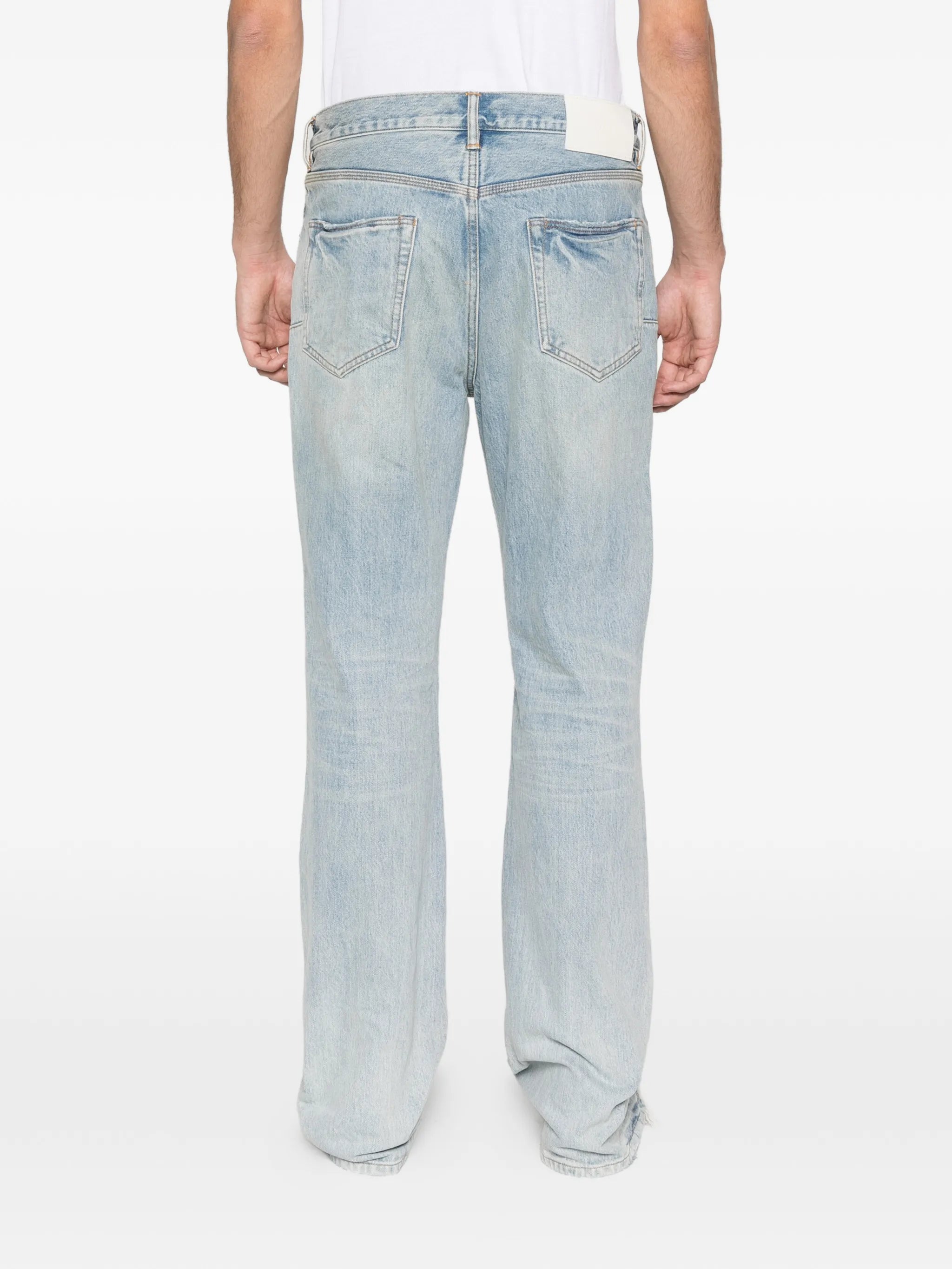 Lucca ripped faded jeans