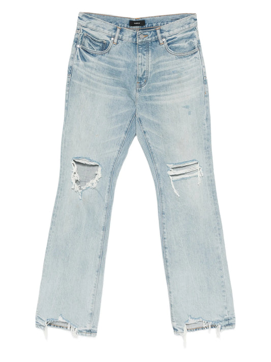 Lucca ripped faded jeans
