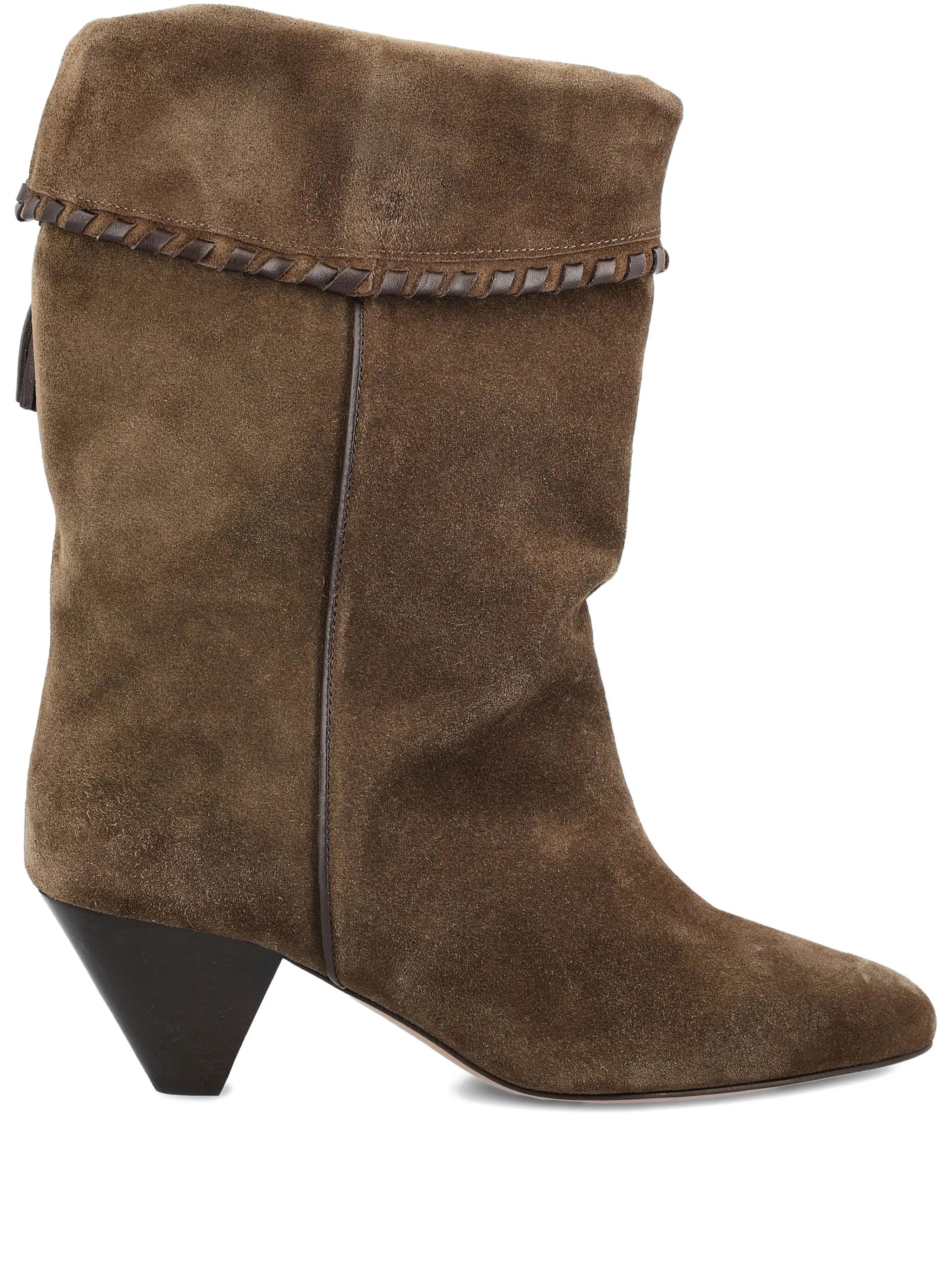 55mm Dalby braided-tassel boots