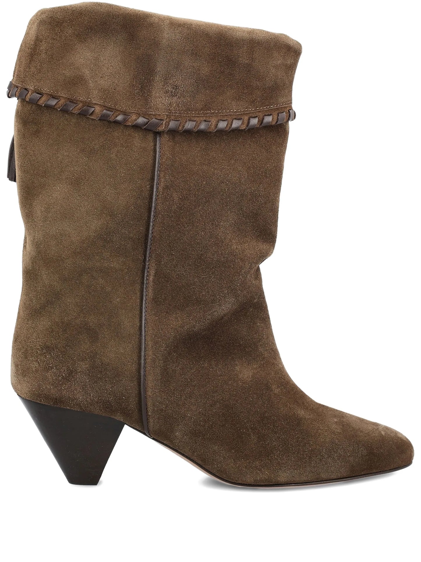 55mm Dalby braided-tassel boots