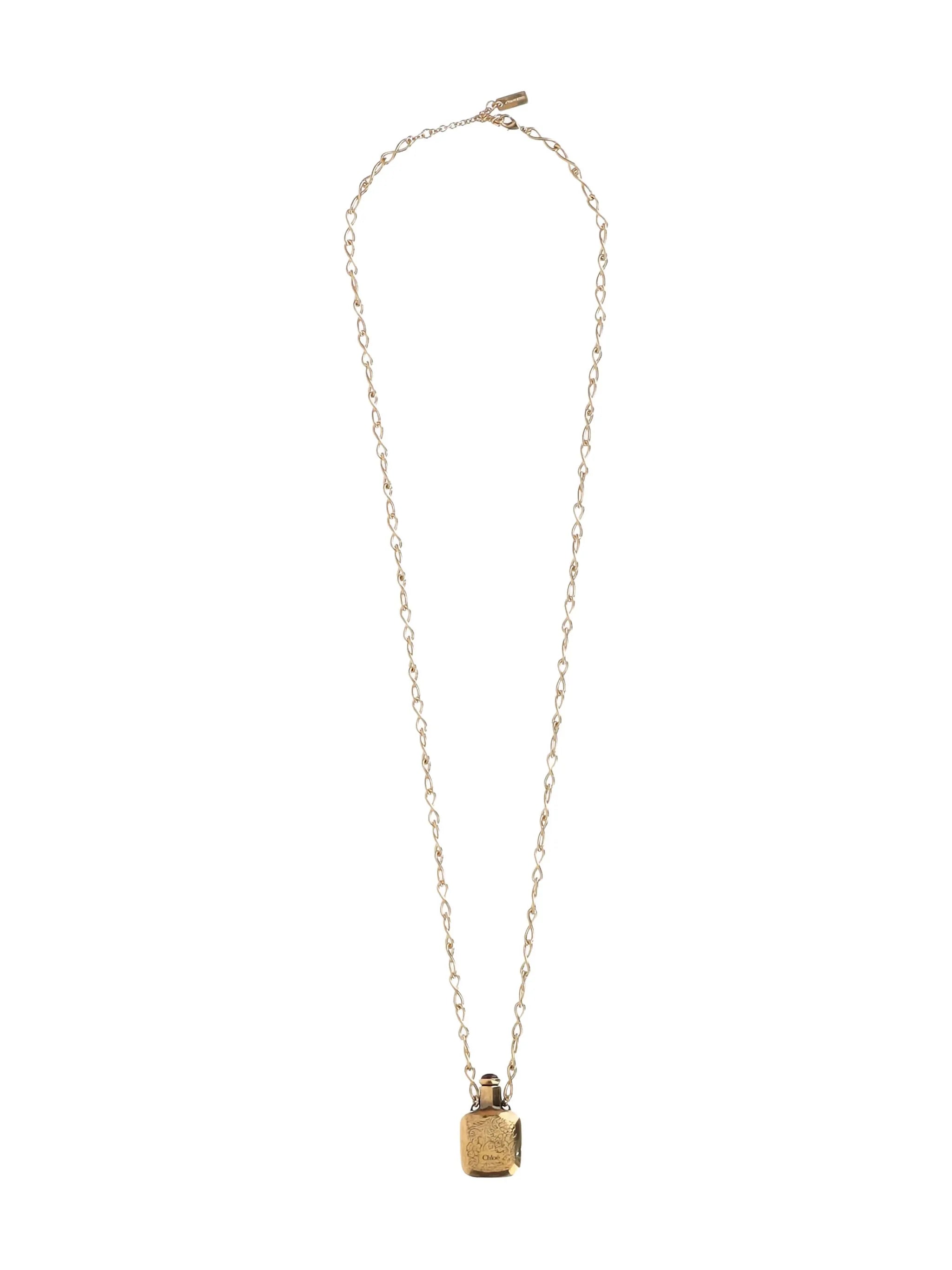 bottle-pendant necklace
