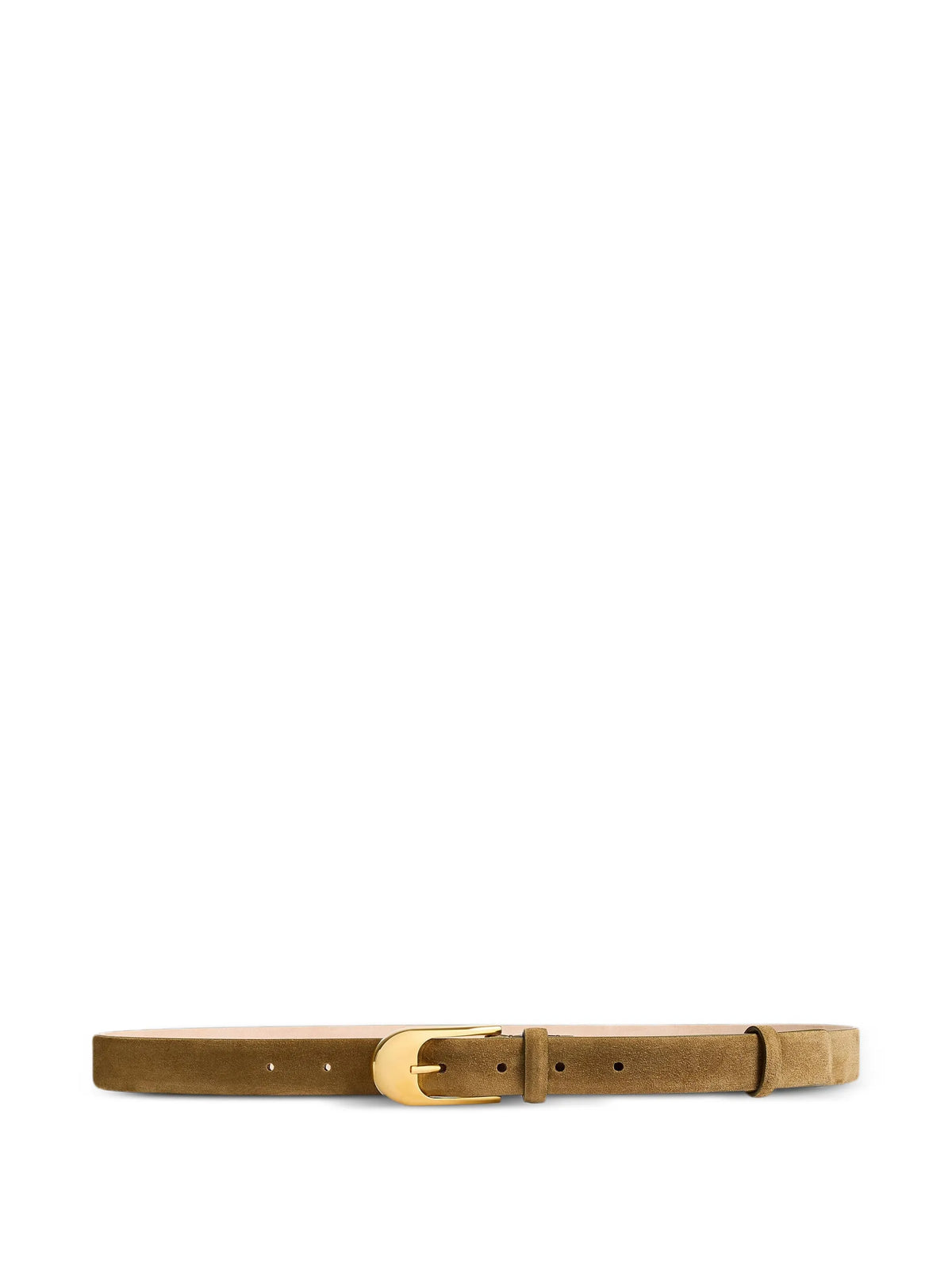 Dome leather belt