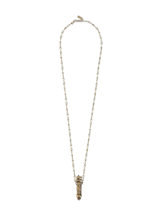 bottle-pendant necklace