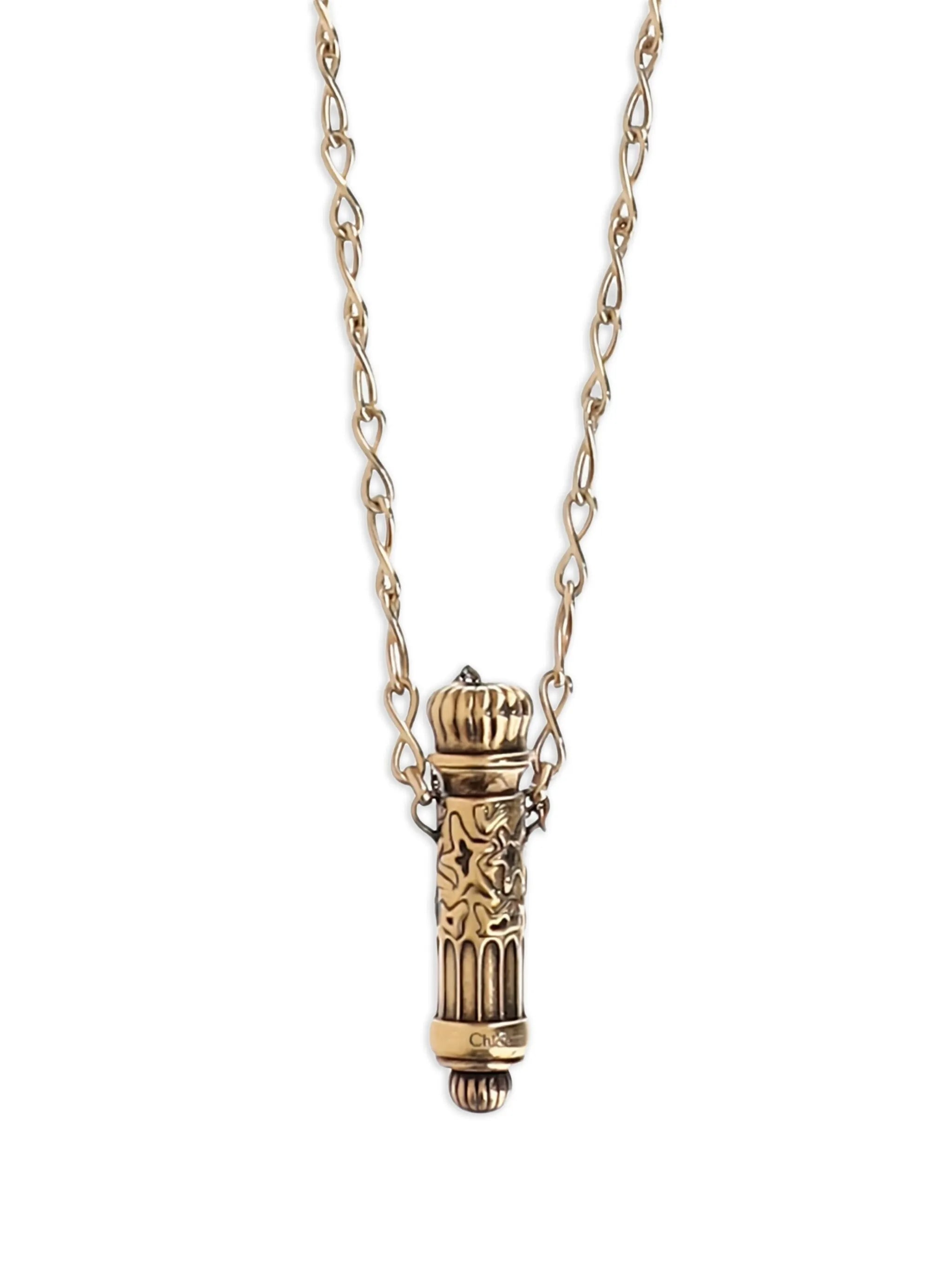 bottle-pendant necklace