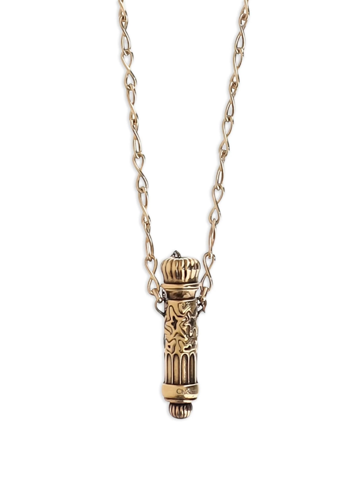 bottle-pendant necklace
