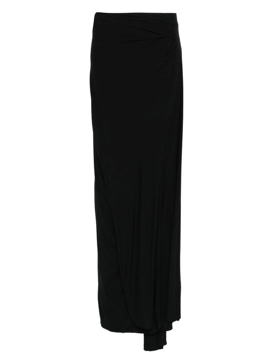 asymmetric maxi skirt