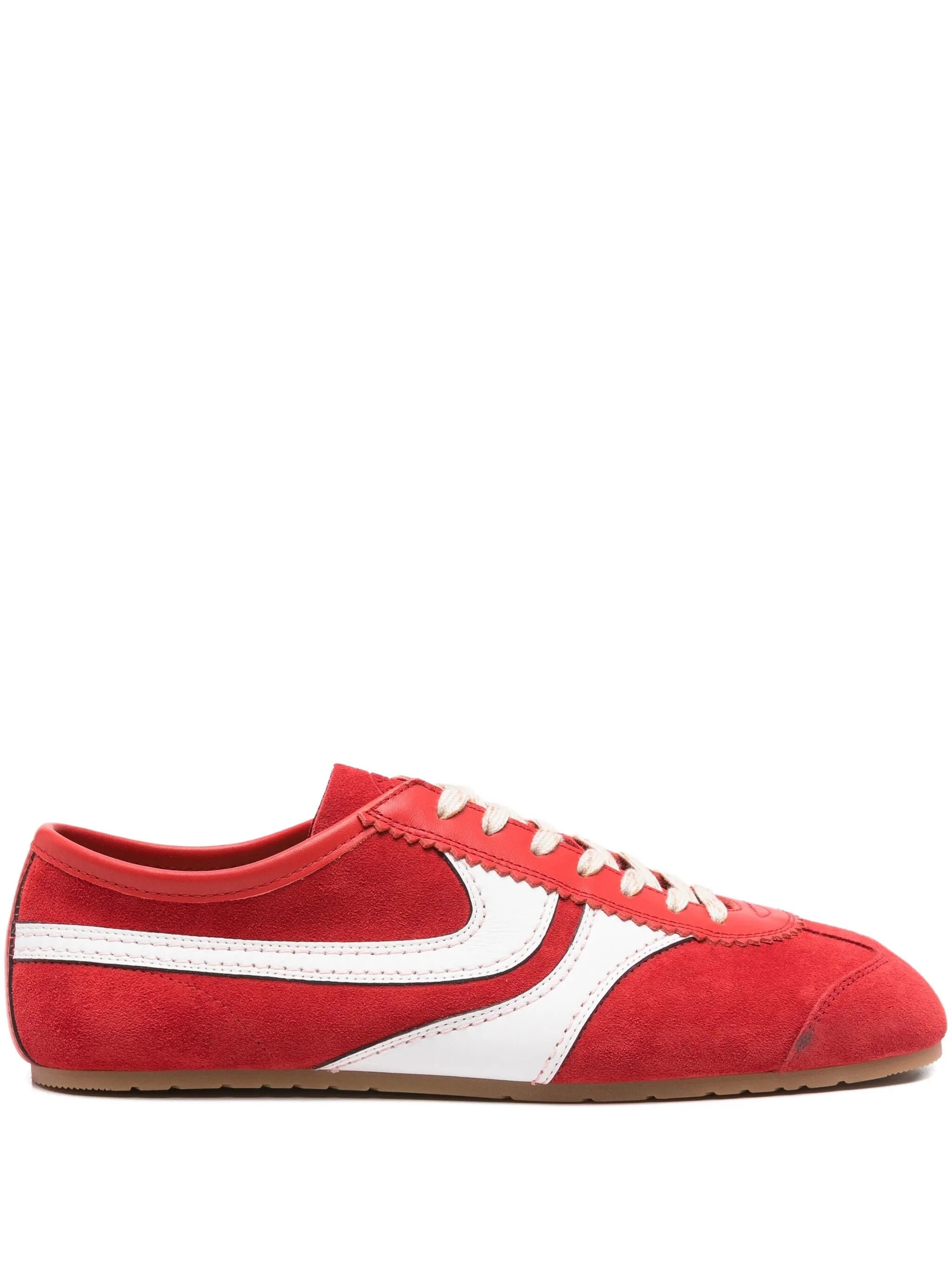 suede leather sneakers