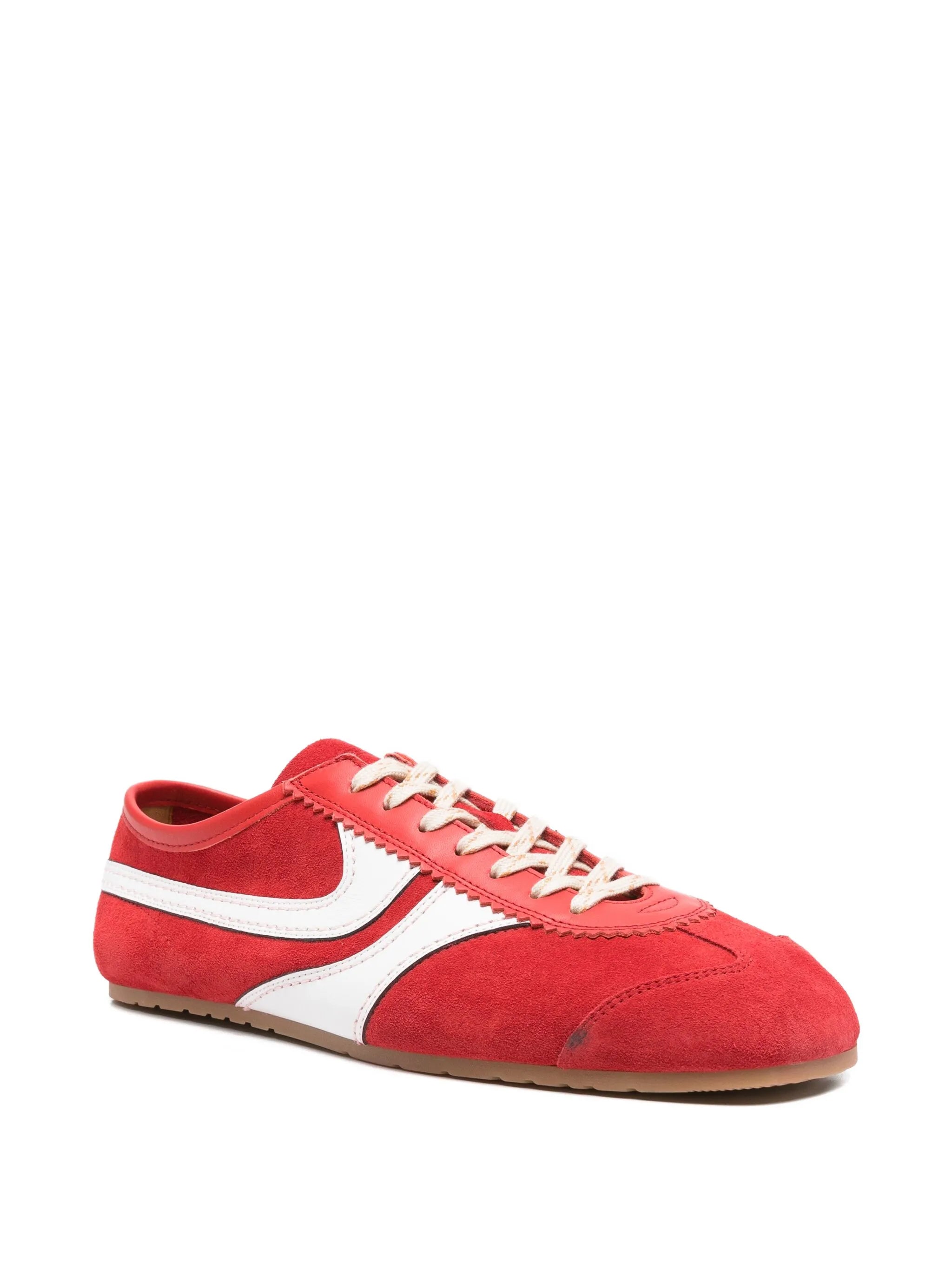 suede leather sneakers