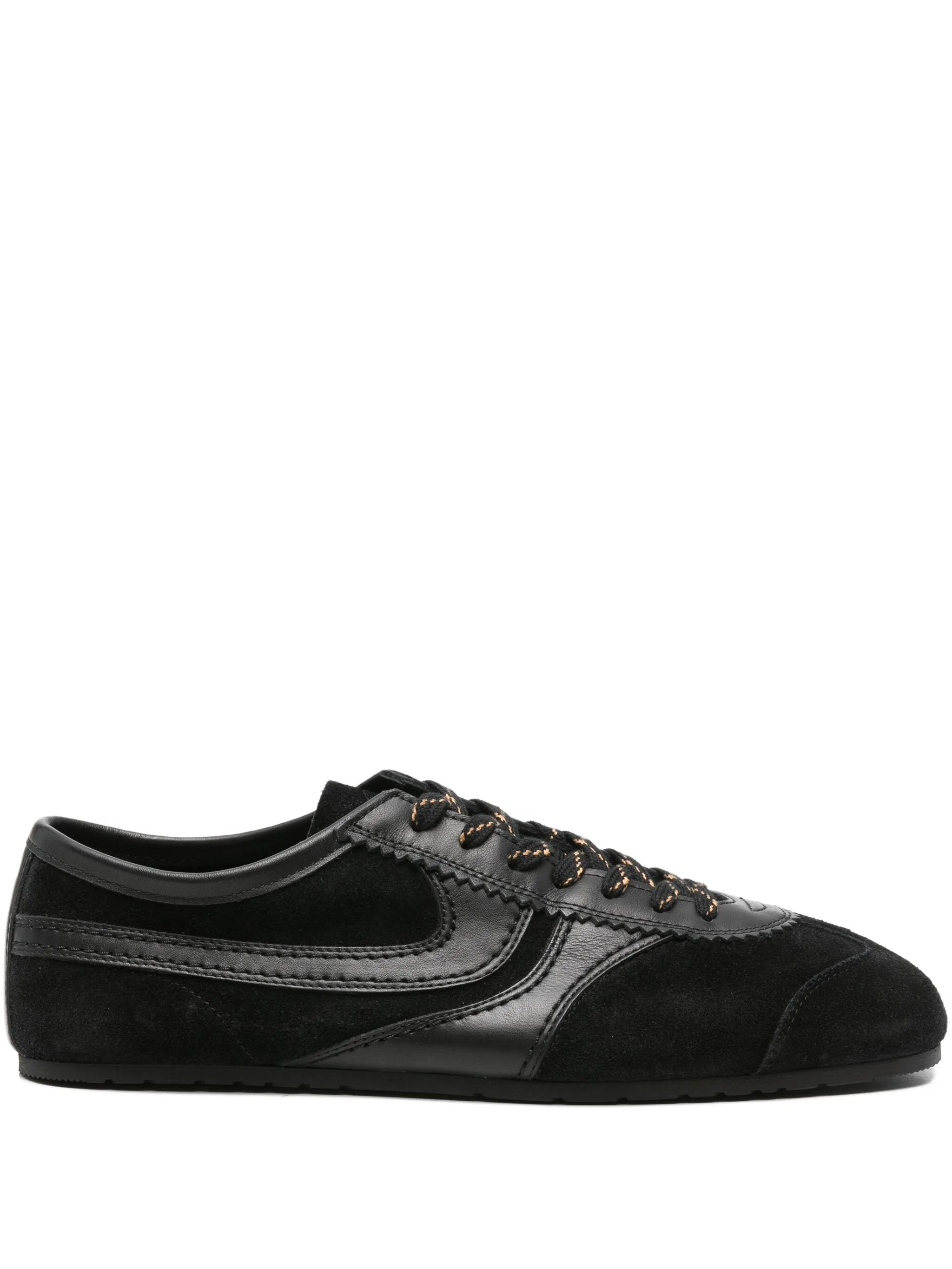 suede leather sneakers