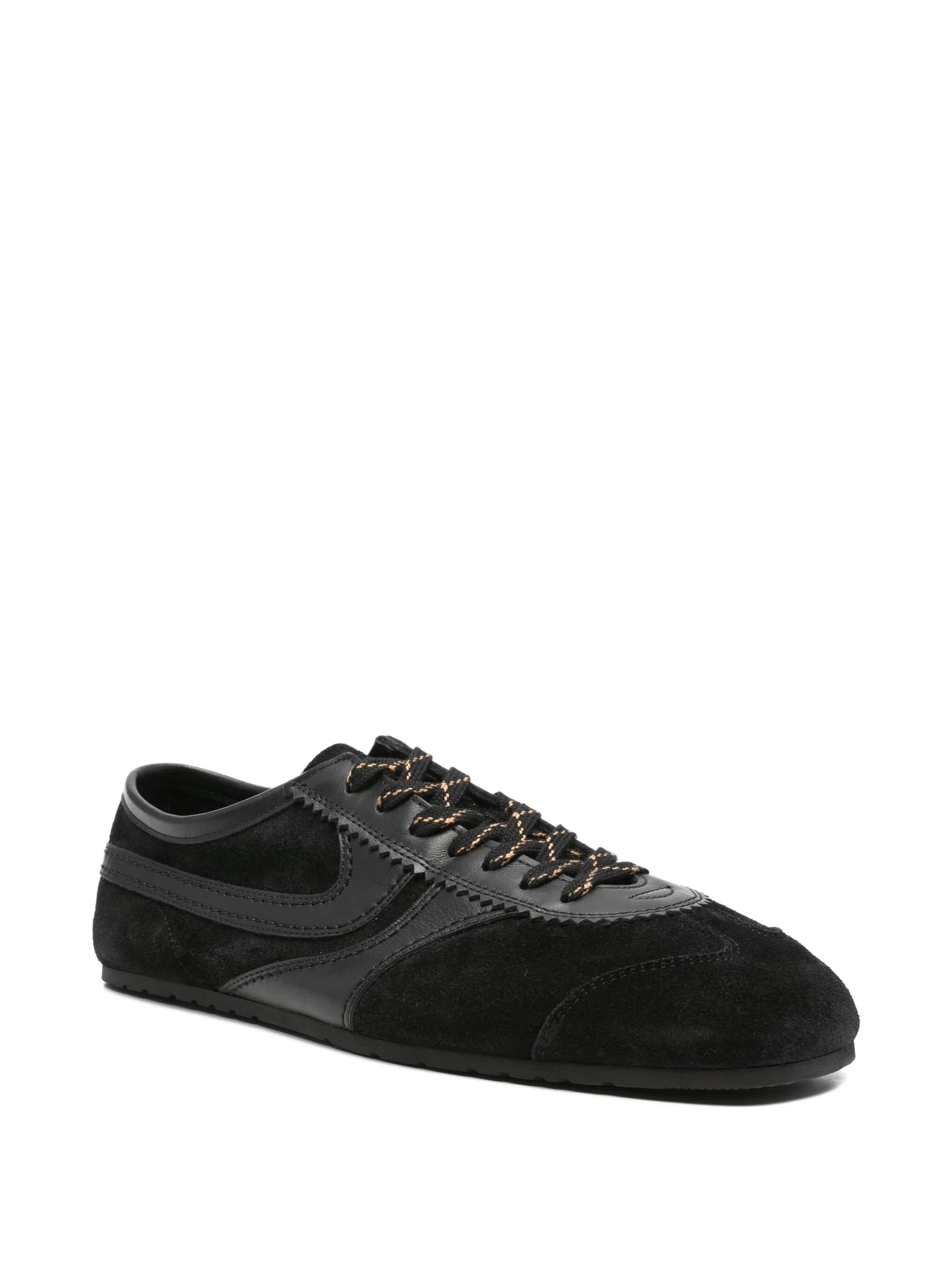 suede leather sneakers