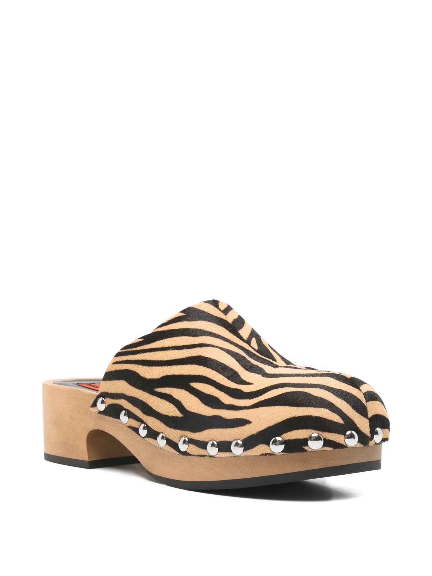 Rio zebra-pattern clogs