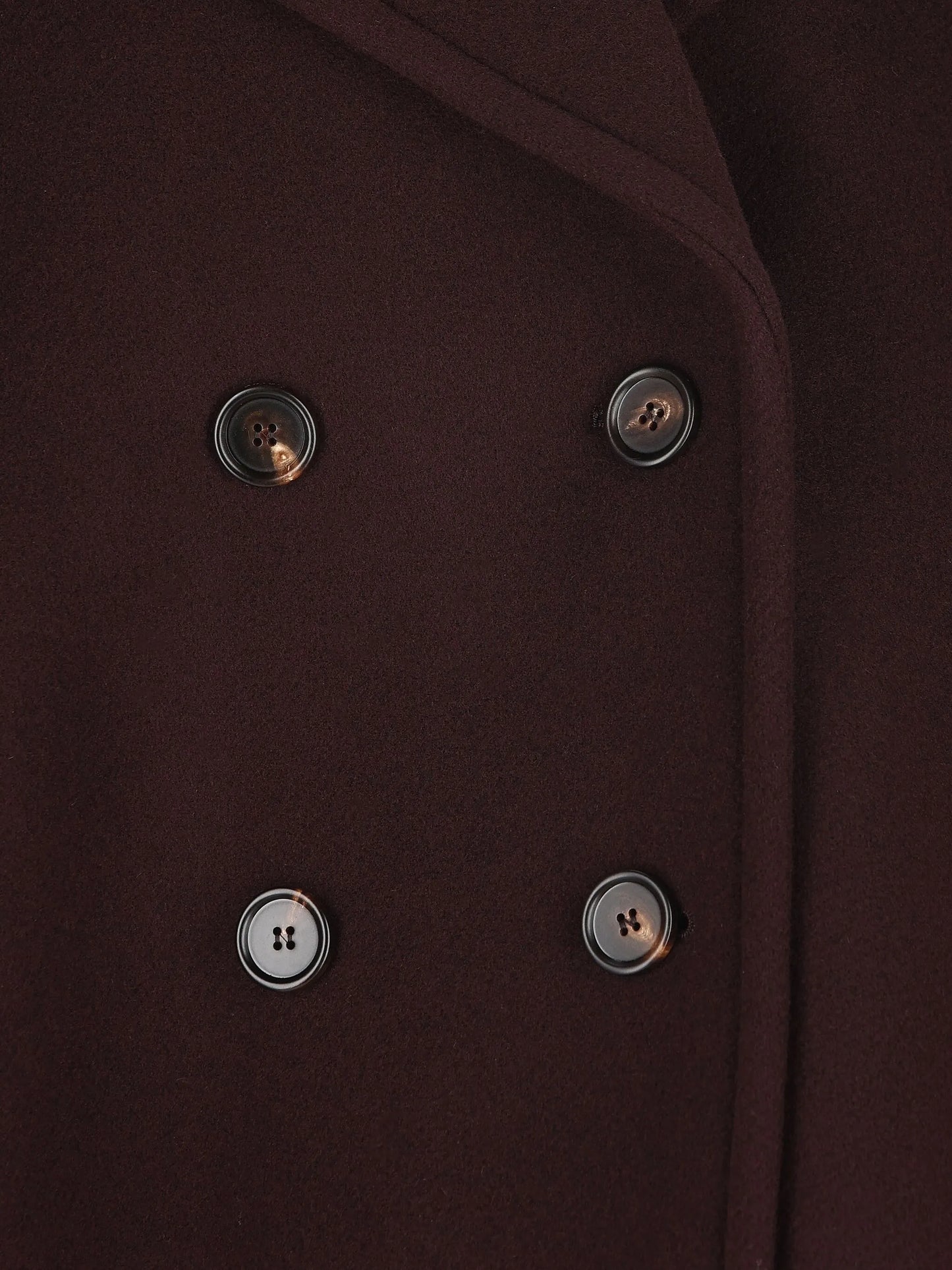 double-breasted long-sleeve jacket