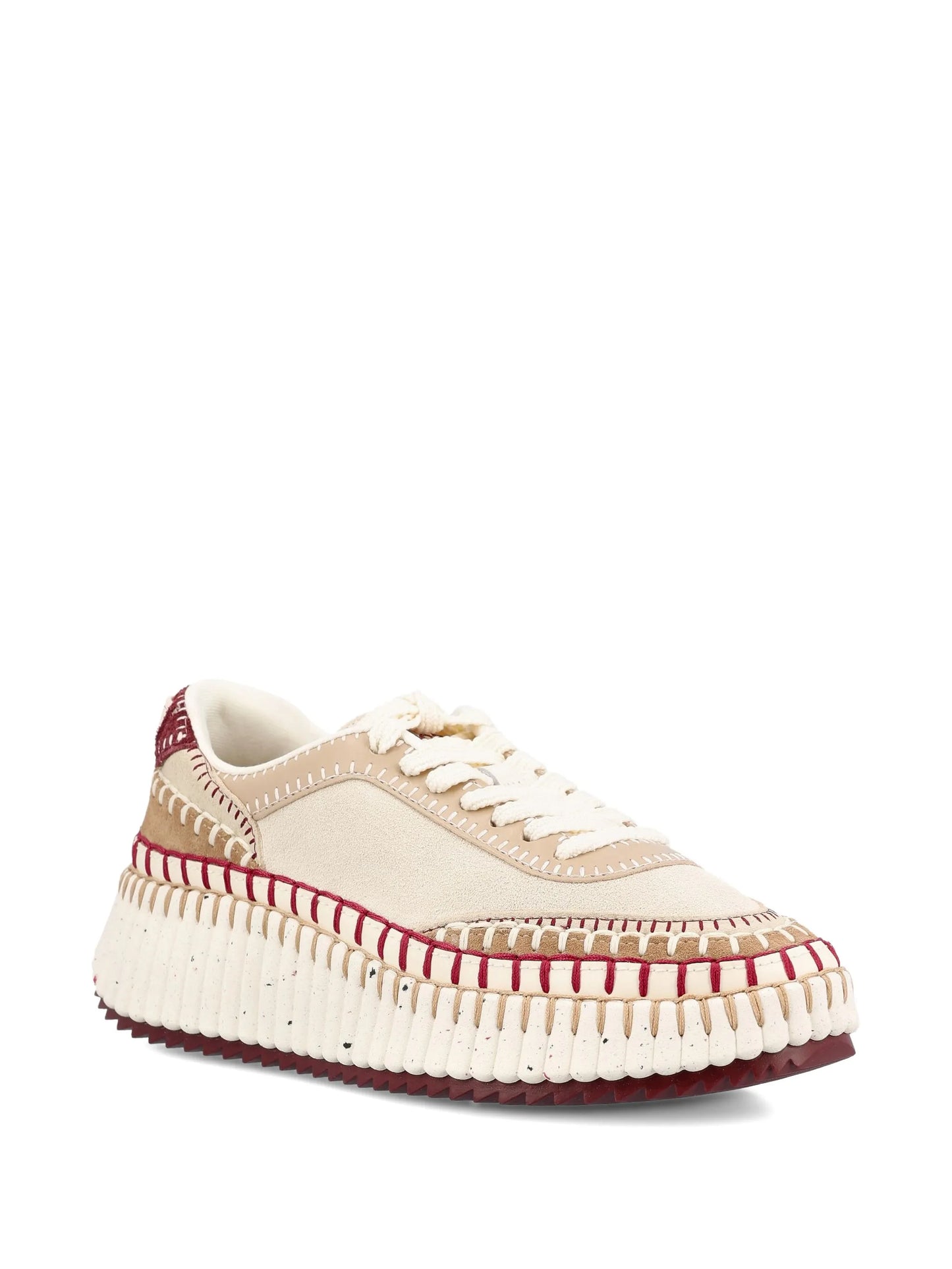Nama textured-sole lace-up sneakers
