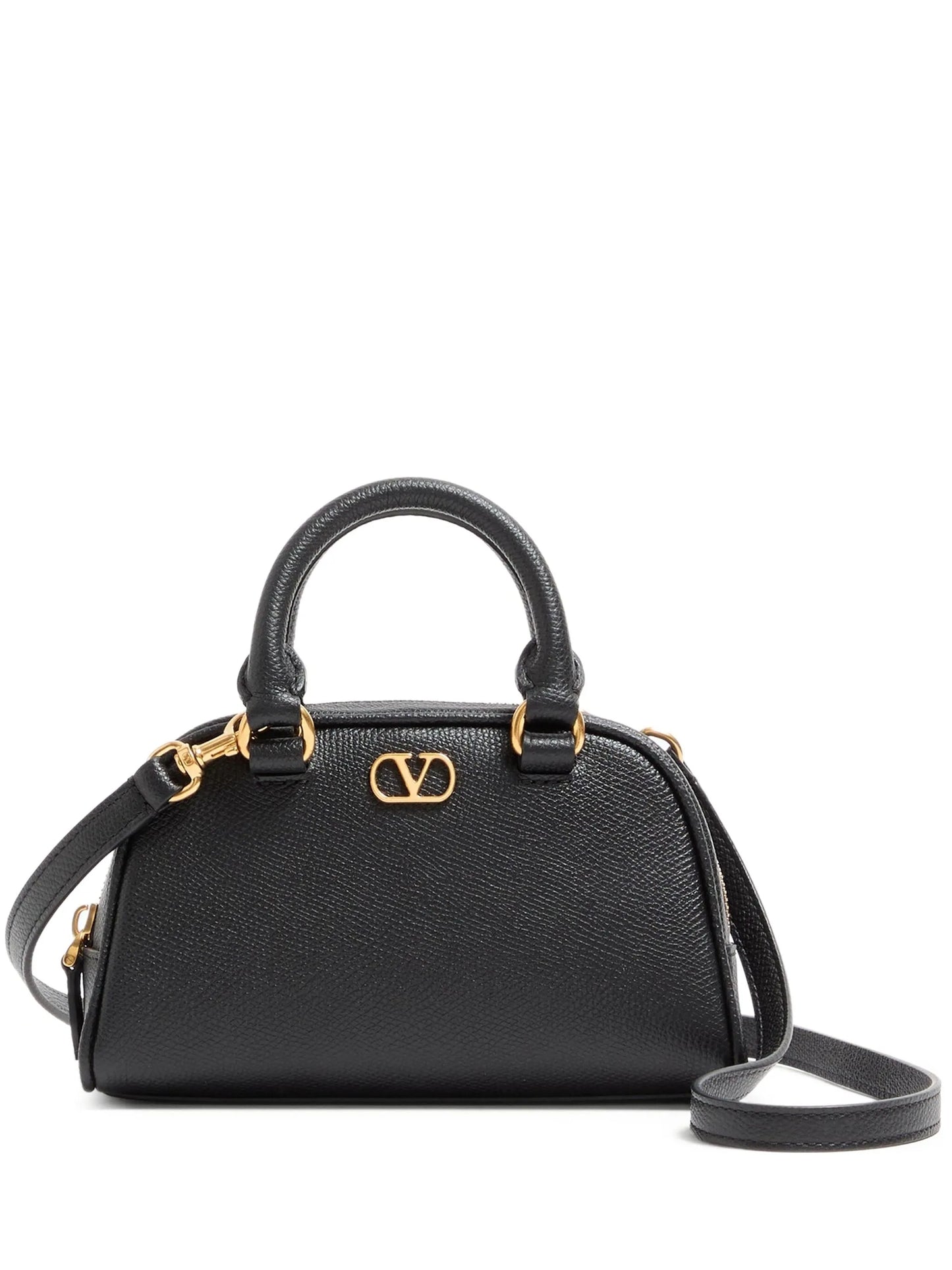 mini Bowling V-logo signature tote bag