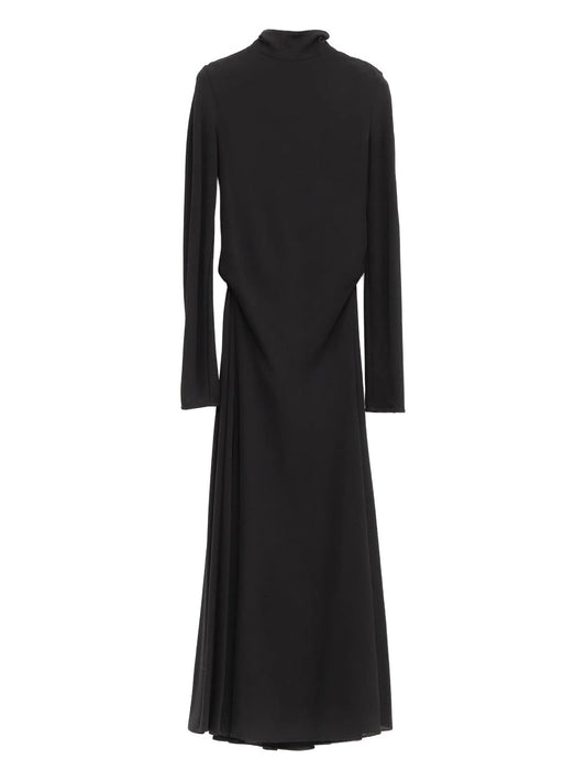 heart cut-out maxi dress