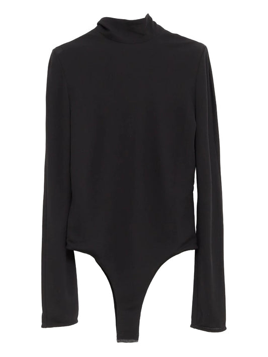 heart-shaped neckline bodysuit