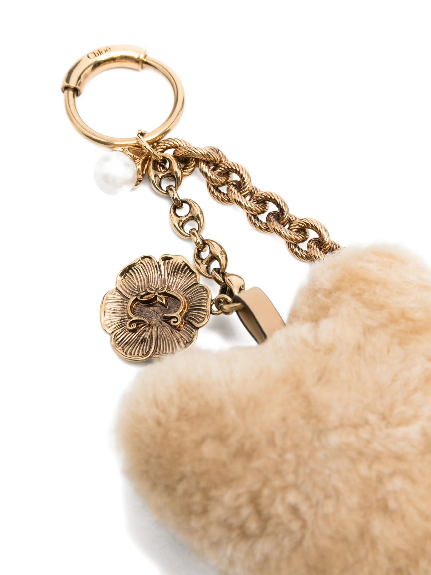 heart bag charm