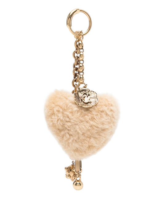 heart bag charm