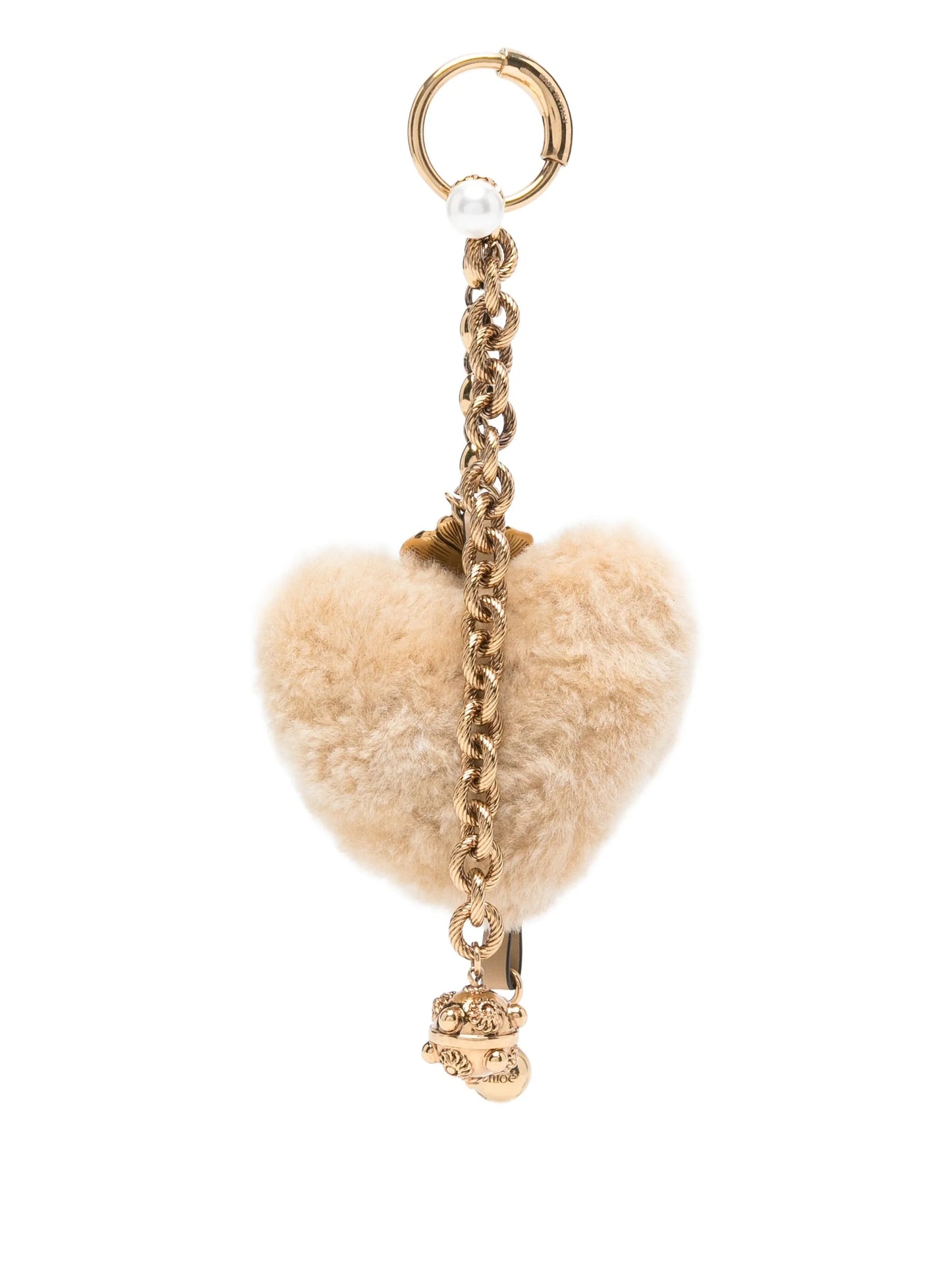 heart bag charm