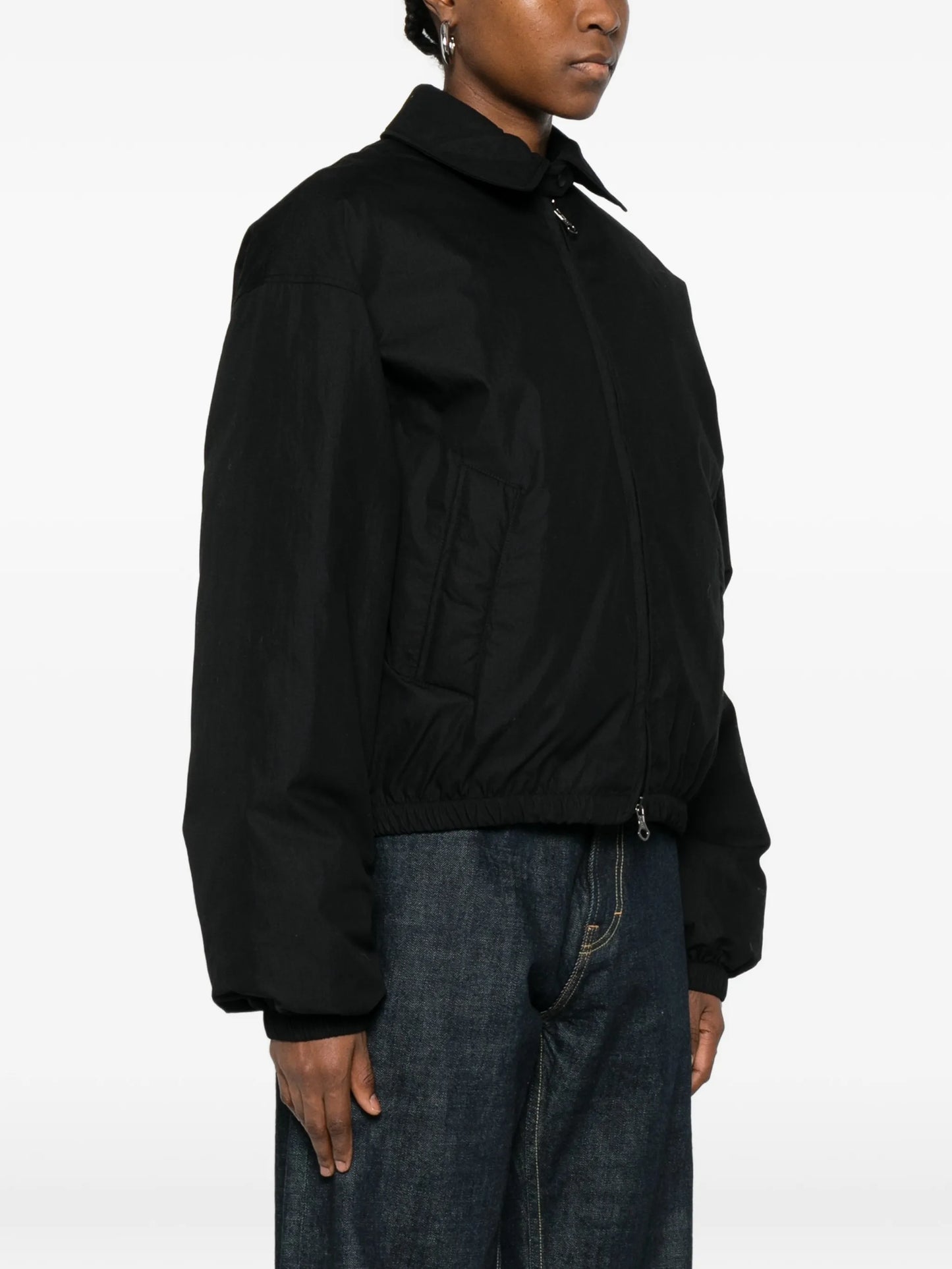 zip puffer jacket
