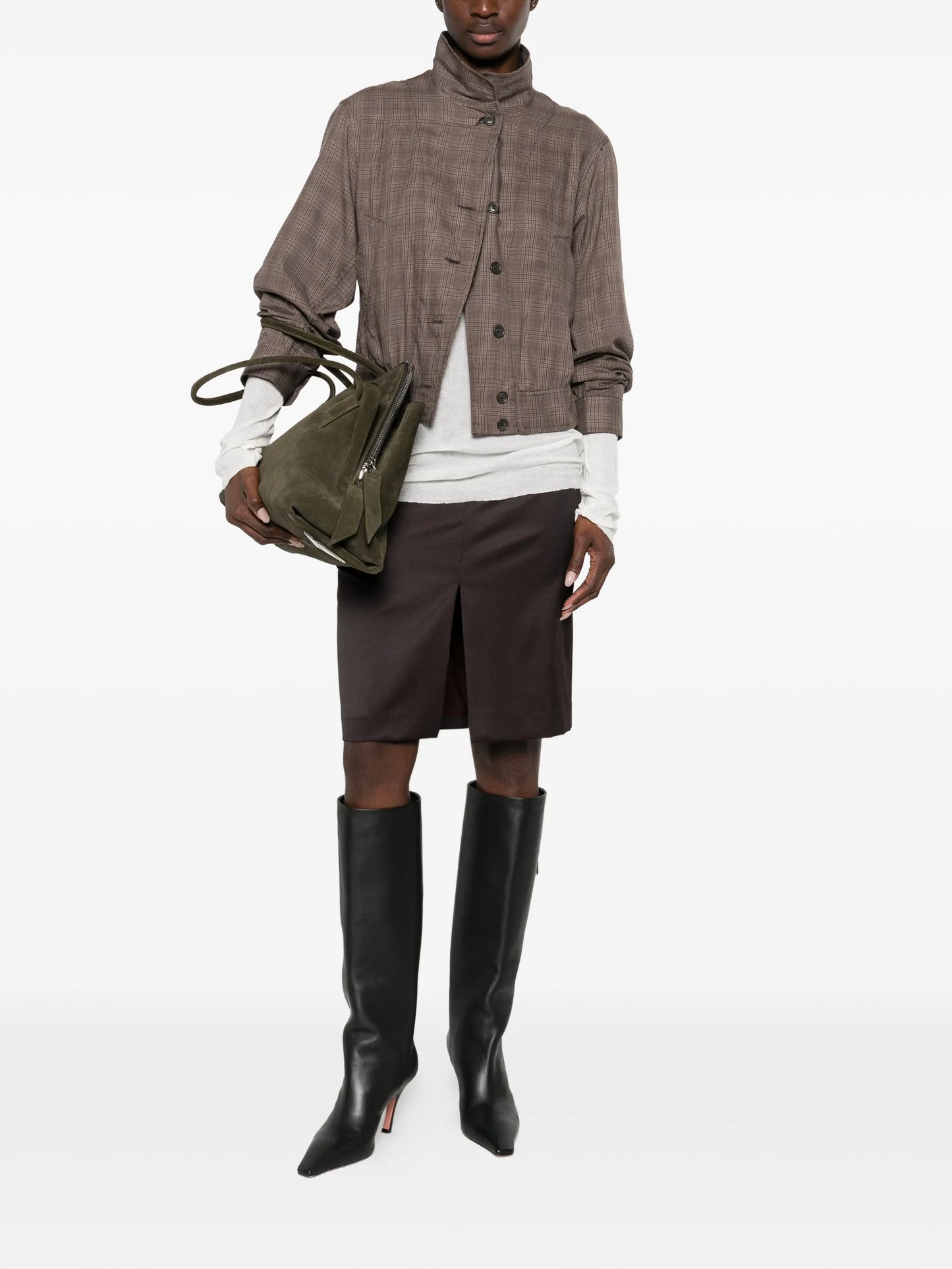 slit knee siren skirt