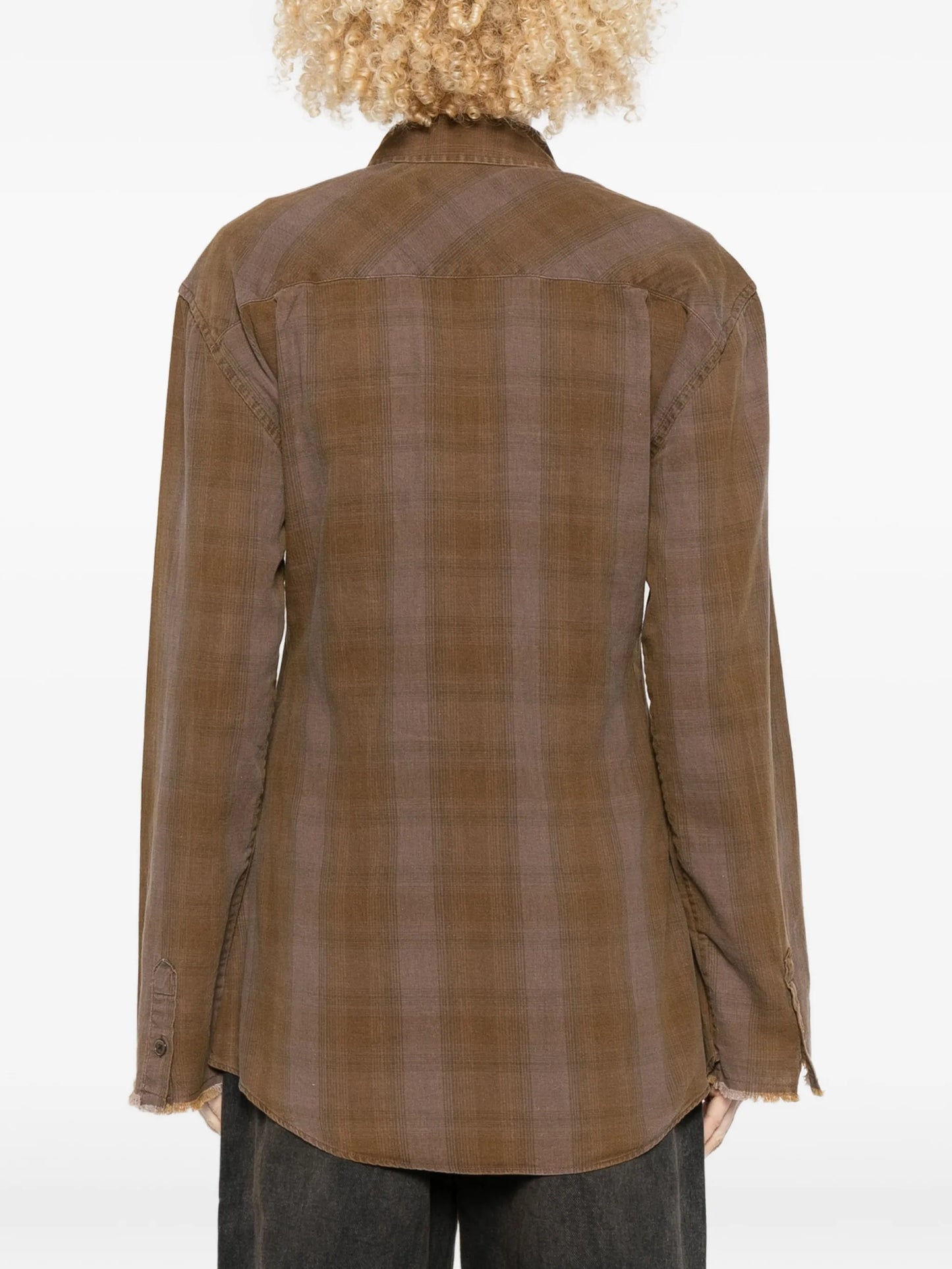 Daisy checked pocket shirt