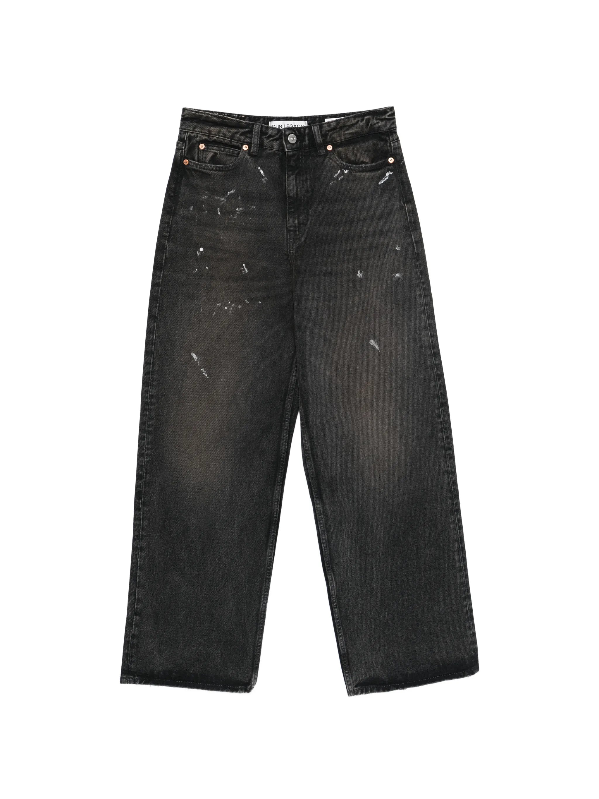 Full Cut washed-effect jeans