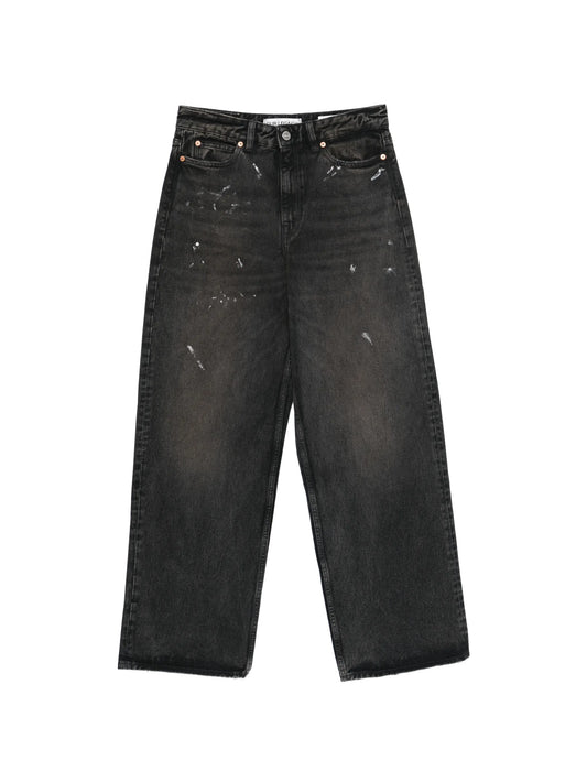 Full Cut washed-effect jeans
