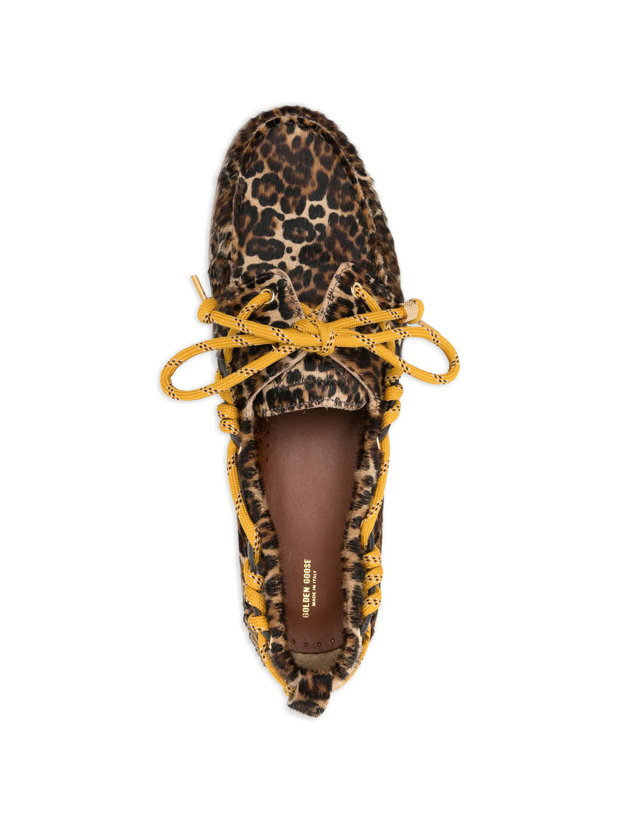 leopard-print loafers